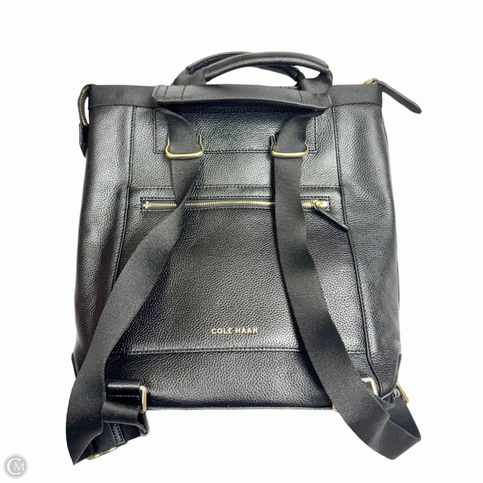 Backpack Leather By Cole-haan, Size: Medium