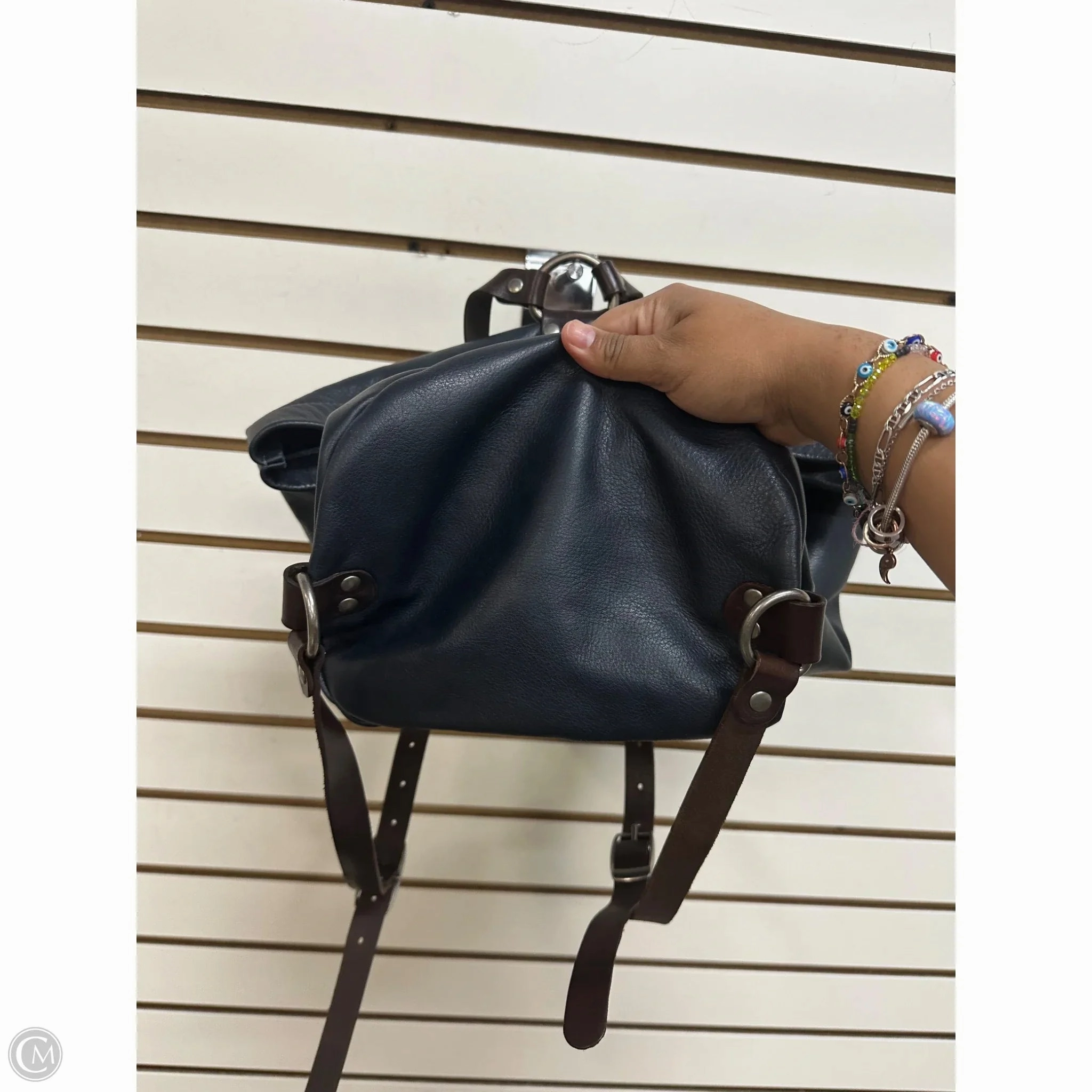 Backpack Leather By Dean, Size: Medium
