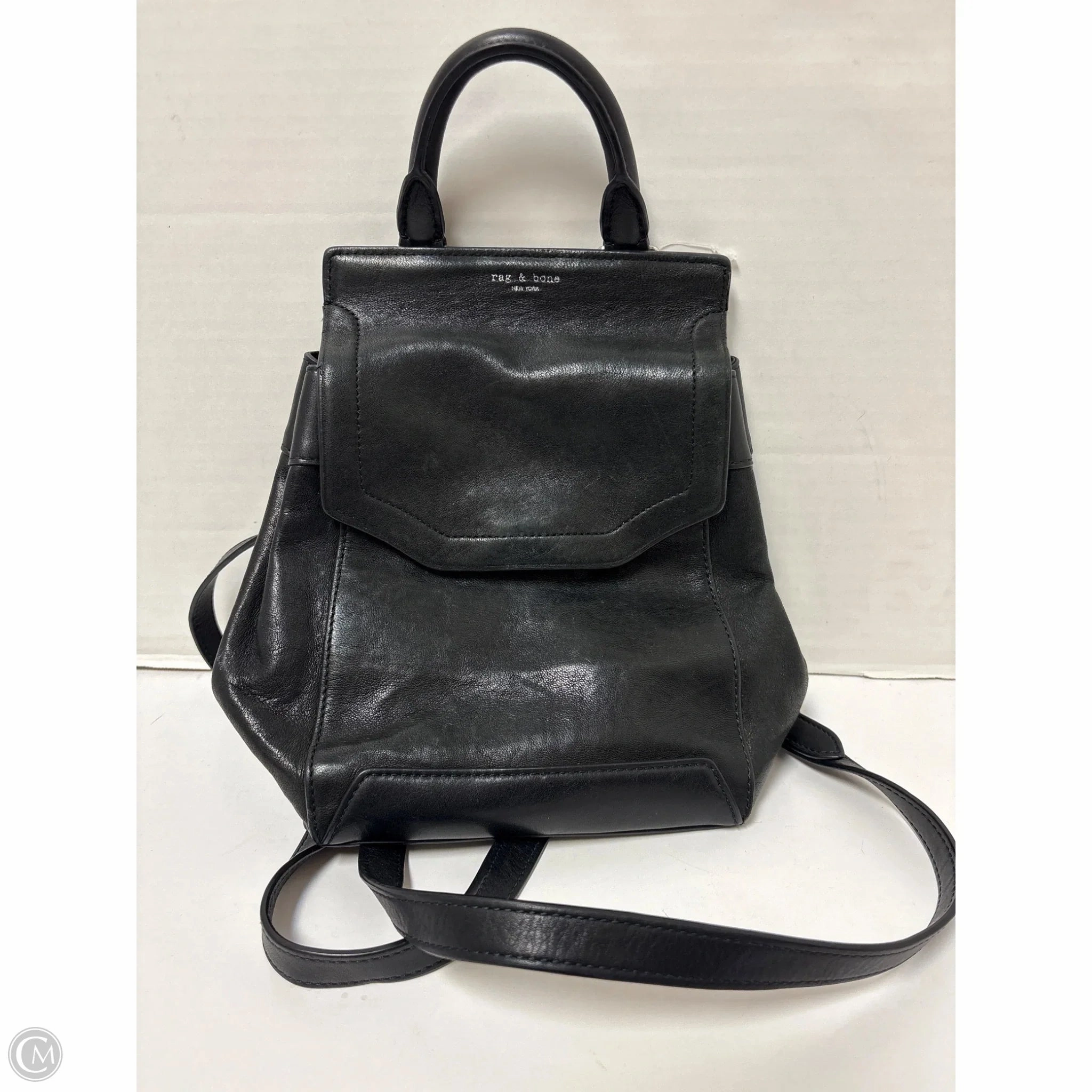 Backpack Leather By Rag And Bone, Size: Small