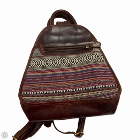 Backpack Leather By Rodeo Bar Style, Size: Large