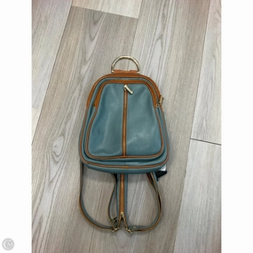 Backpack Leather By Valentina, Size: Medium