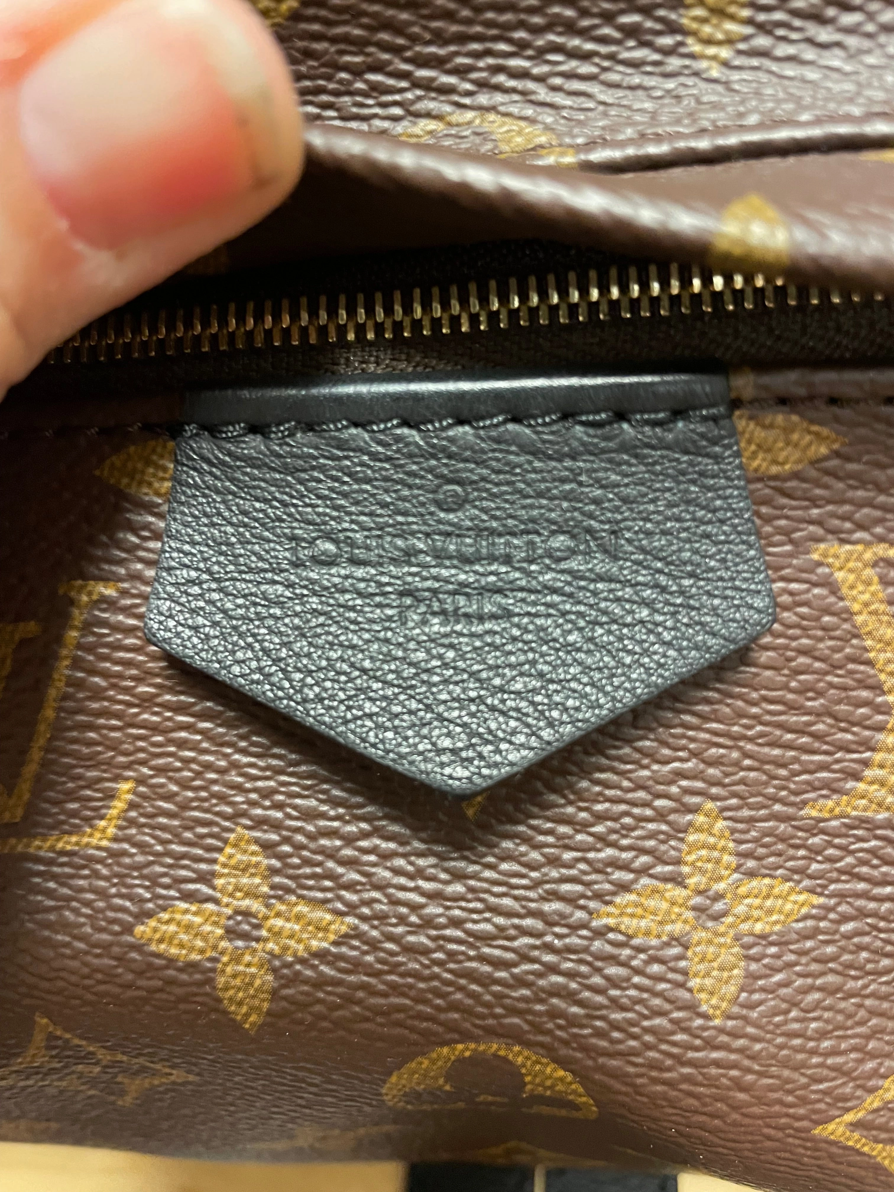 Backpack Luxury Designer By Louis Vuitton, Size: Medium