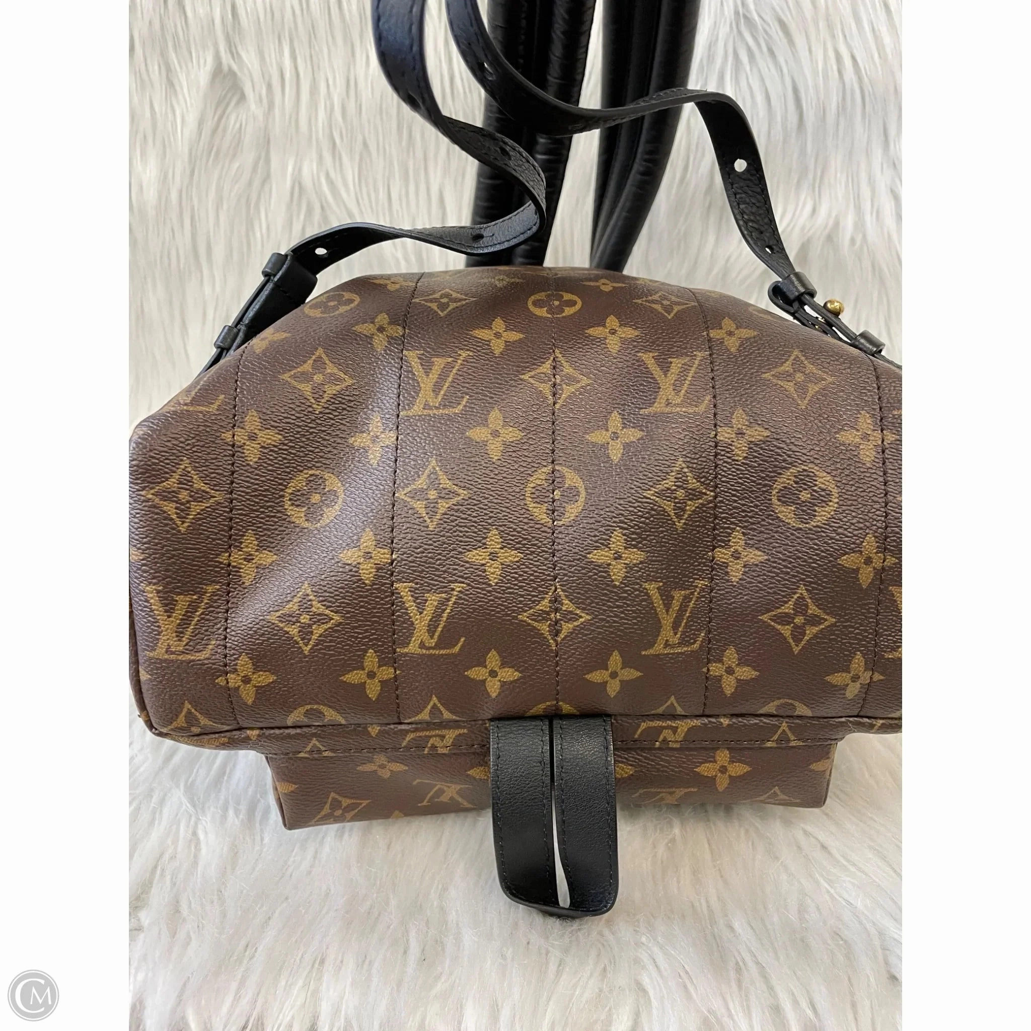 Backpack Luxury Designer By Louis Vuitton, Size: Medium