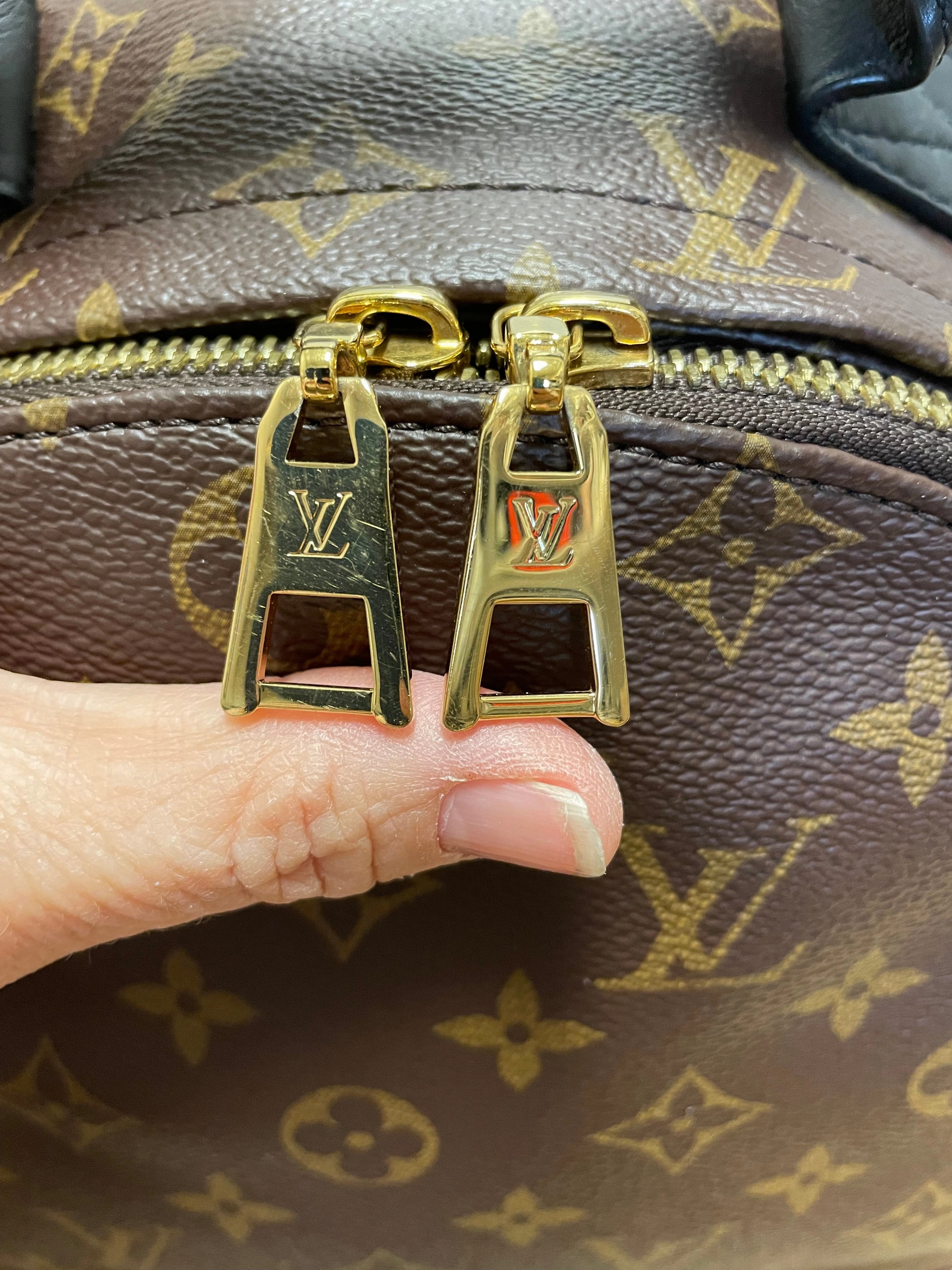 Backpack Luxury Designer By Louis Vuitton, Size: Medium