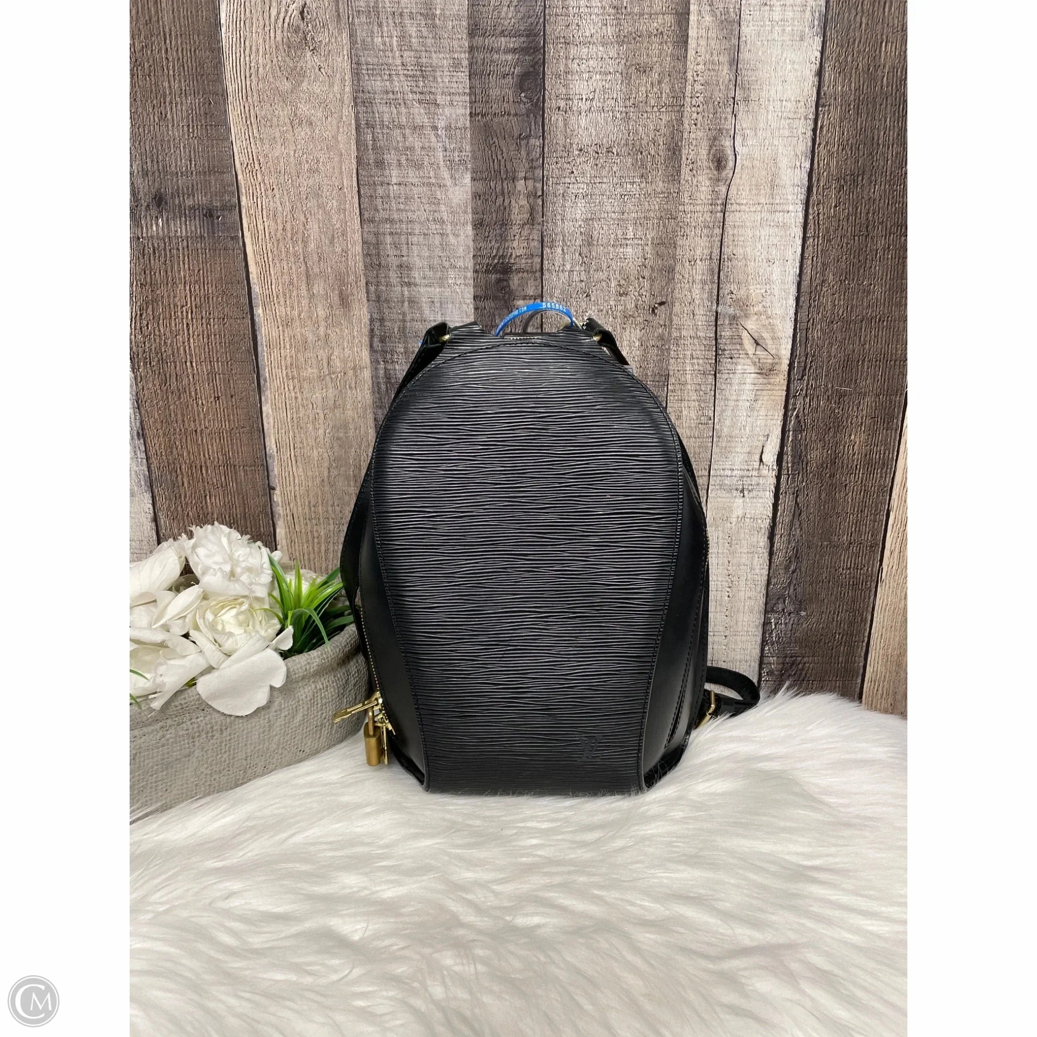 Backpack Luxury Designer By Louis Vuitton, Size: Small