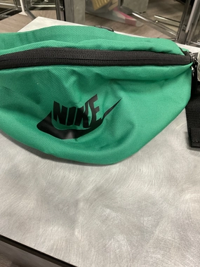 Belt Bag By Nike In Black & Green, Size:Medium