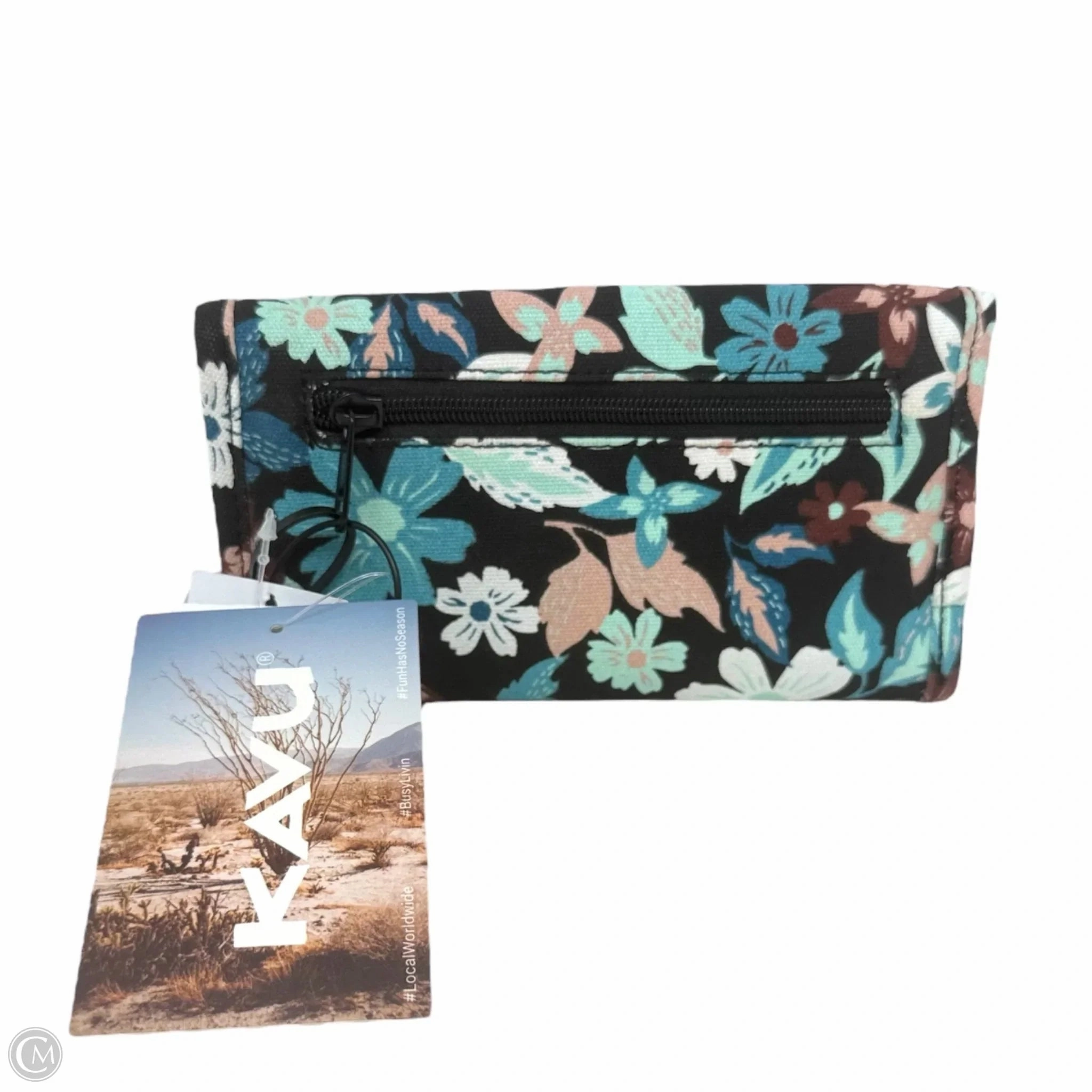 Big Spender Wallet By Kavu In New Blossom, Size: Medium