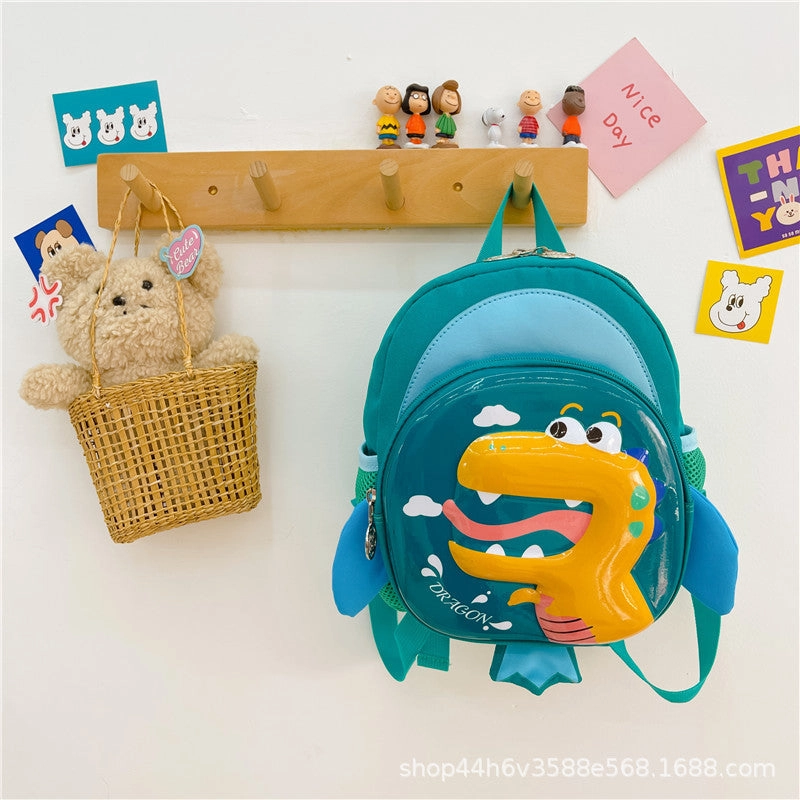 Boys cute anti-lost backpack trendy
