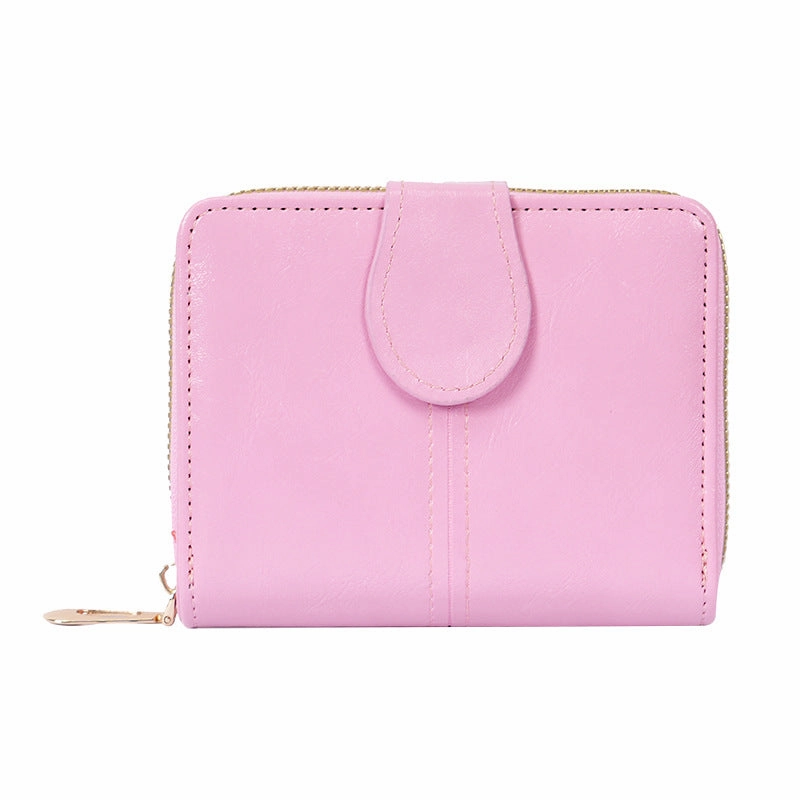 Buckle coin bag women's small wallet