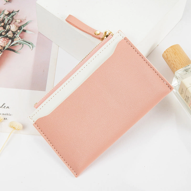 Card bag female zipper