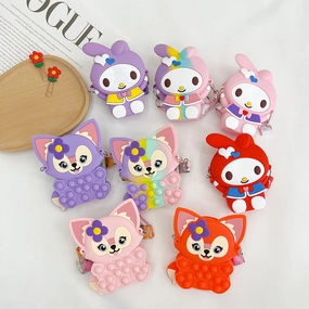 Cartoon baby girl accessories coin purse bag