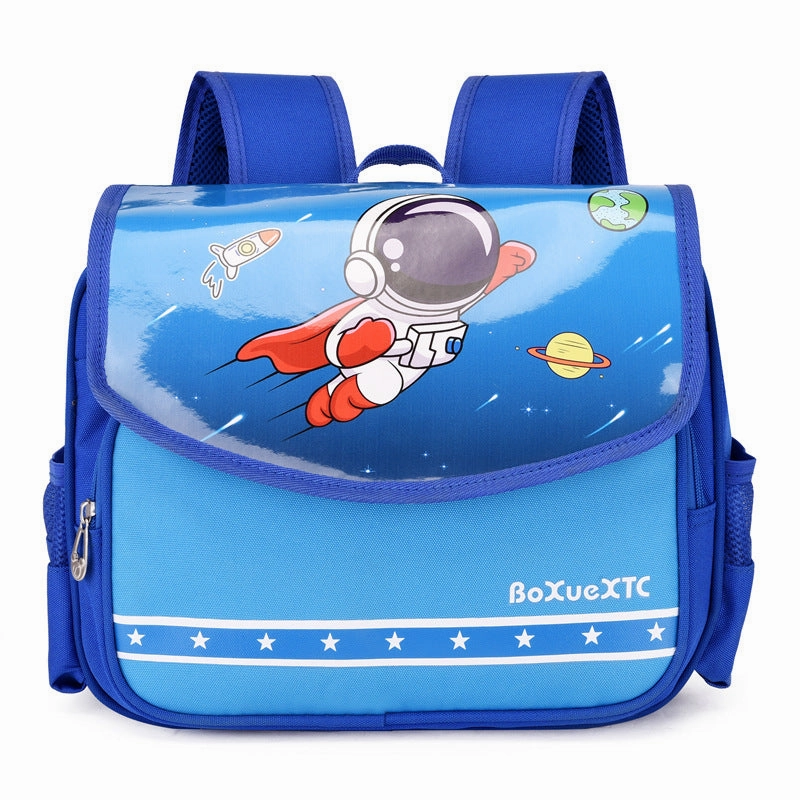Cartoon cute boy and girl baby backpack