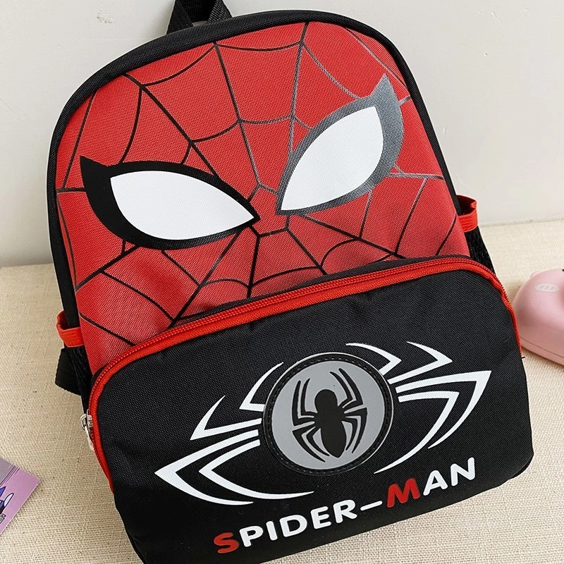 Cartoon Spiderman breathable backpack