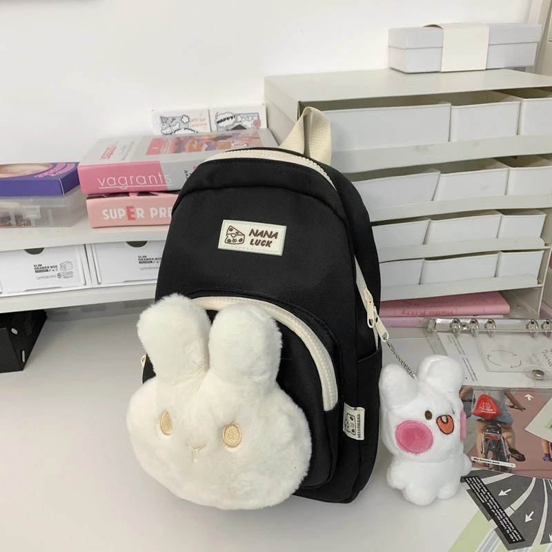 Cartoon student backpack