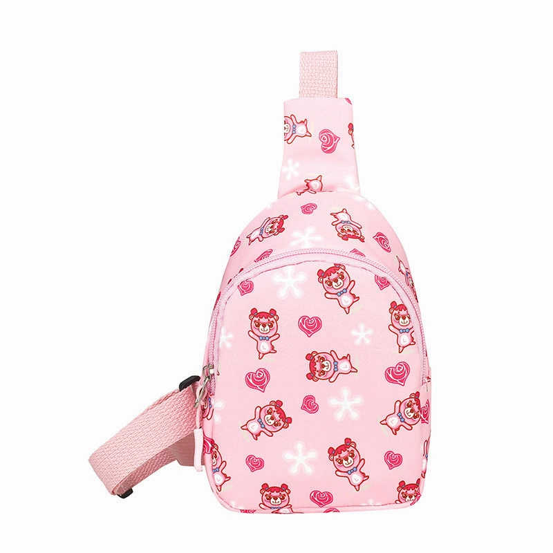 Casual canvas messenger bag