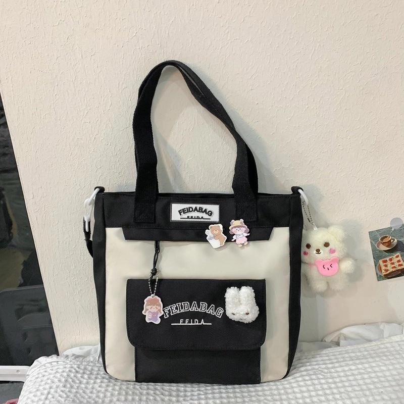 Casual large capacity backpack student schoolbag