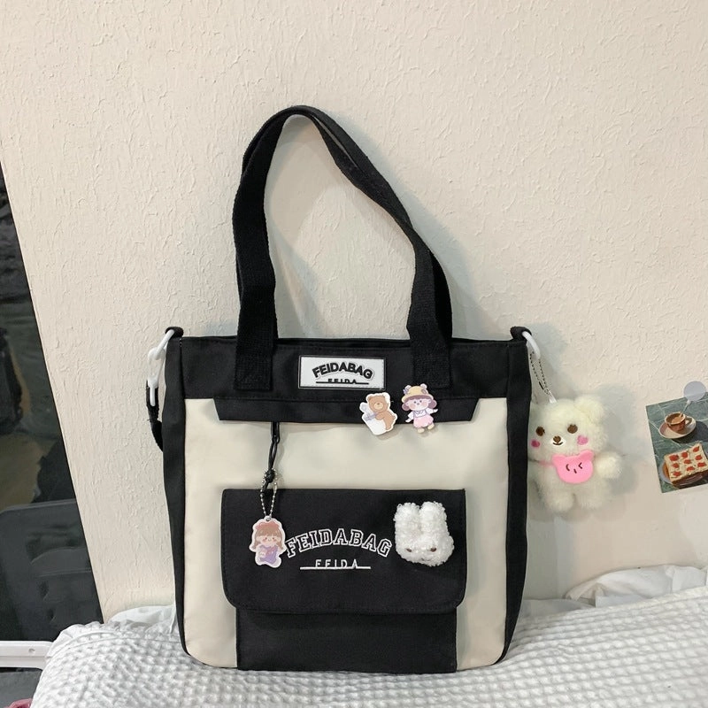 Casual large capacity backpack student schoolbag