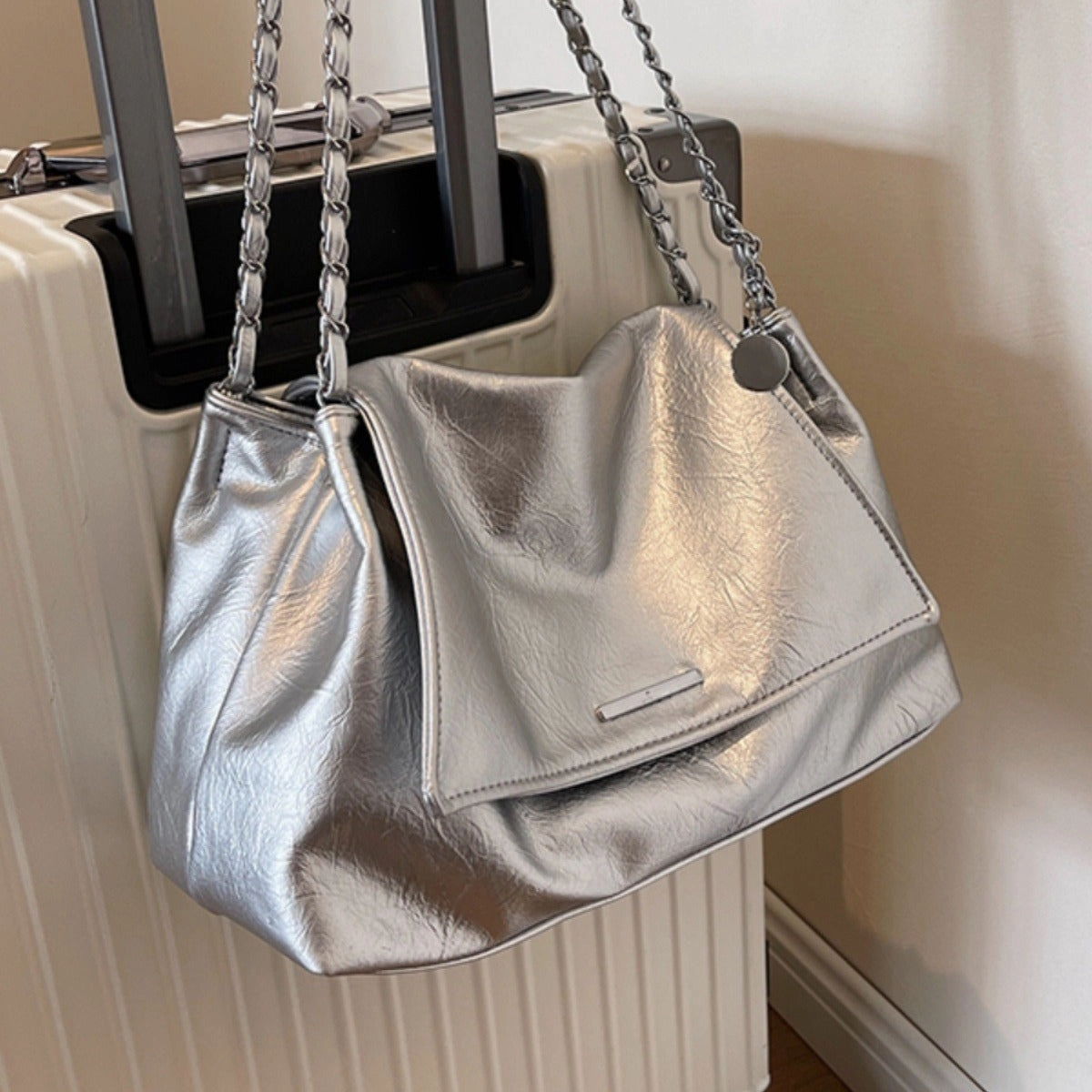 Casual soft tote bag large capacity bag