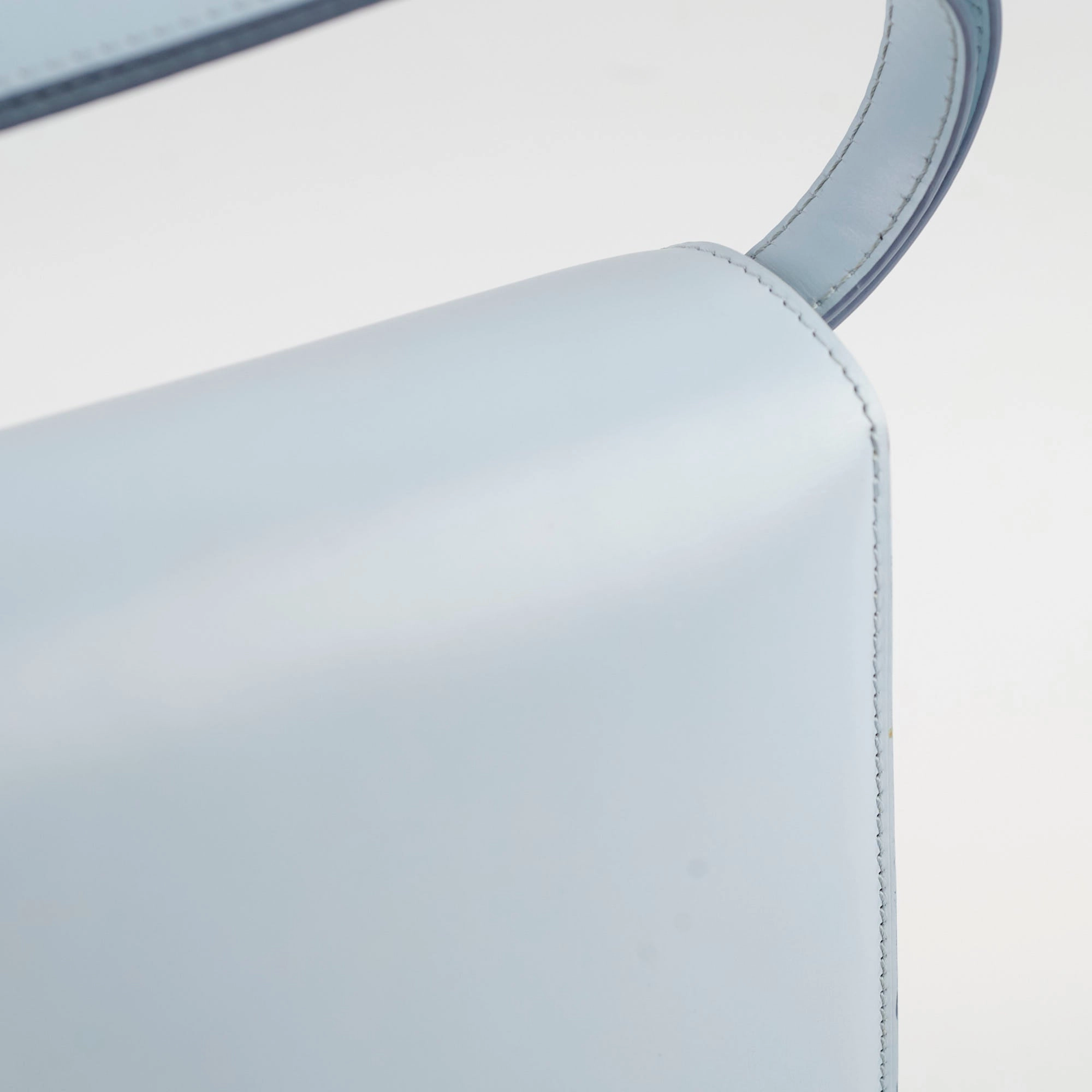 Celine Box Shoulder Bag Light Blue