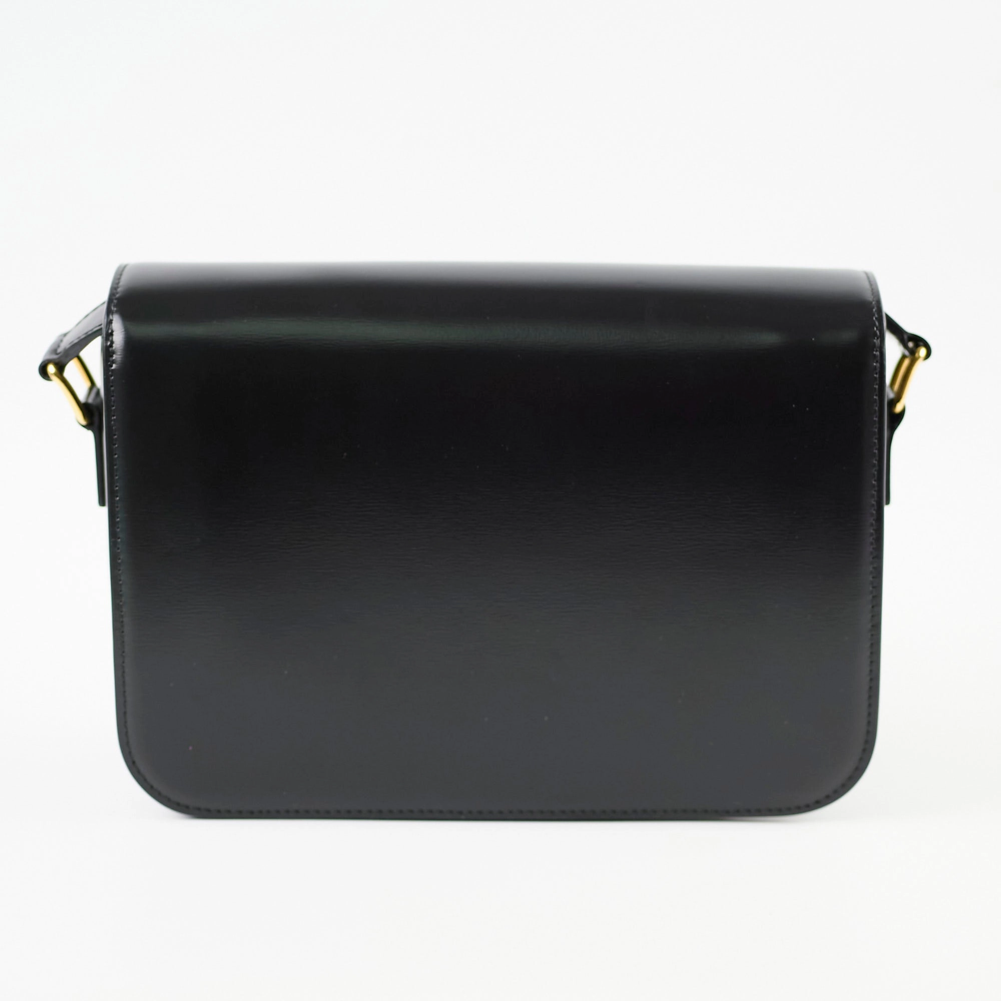 Celine Classique Medium Triomphe Bag Black