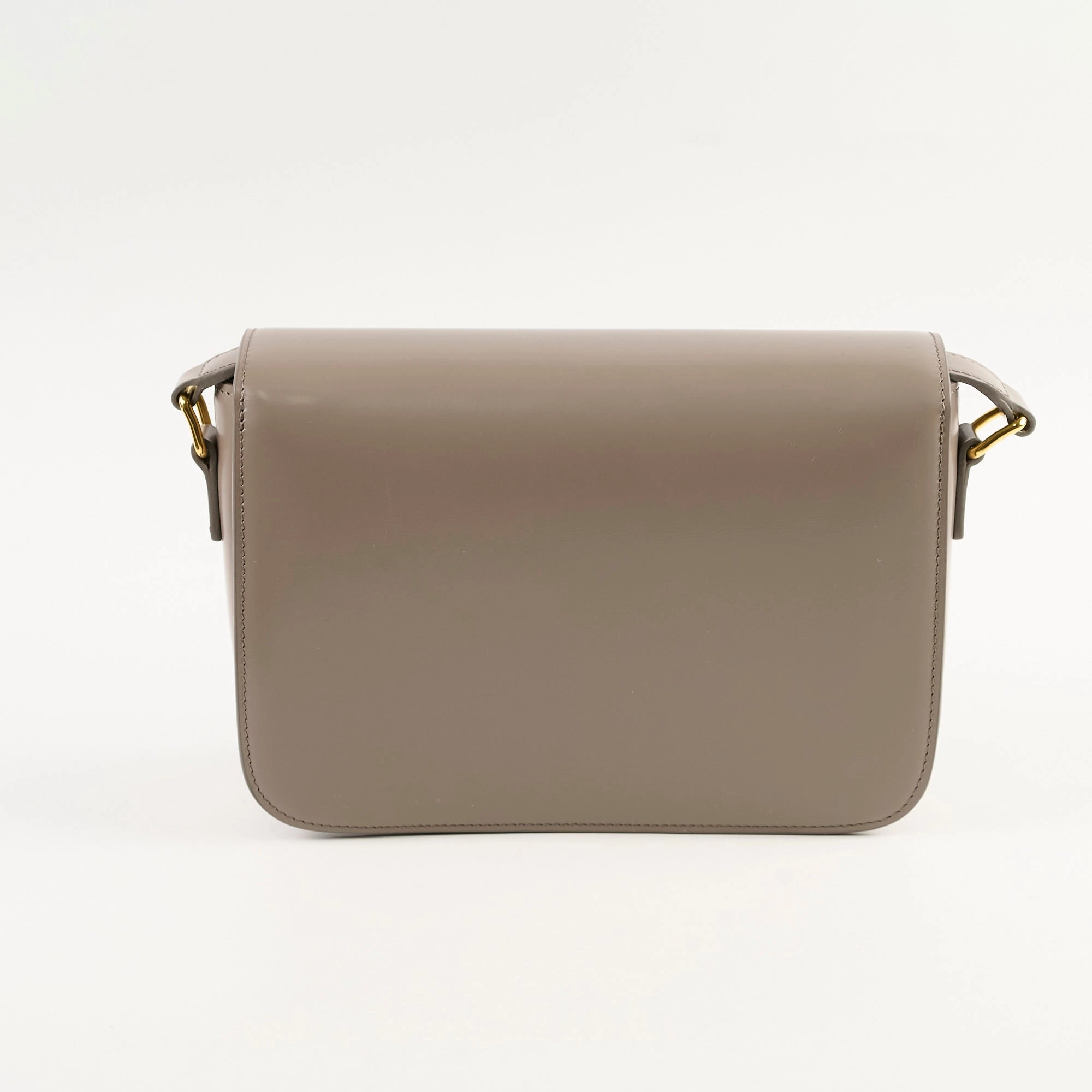 Celine Classique Medium Triomphe Bag Pebble