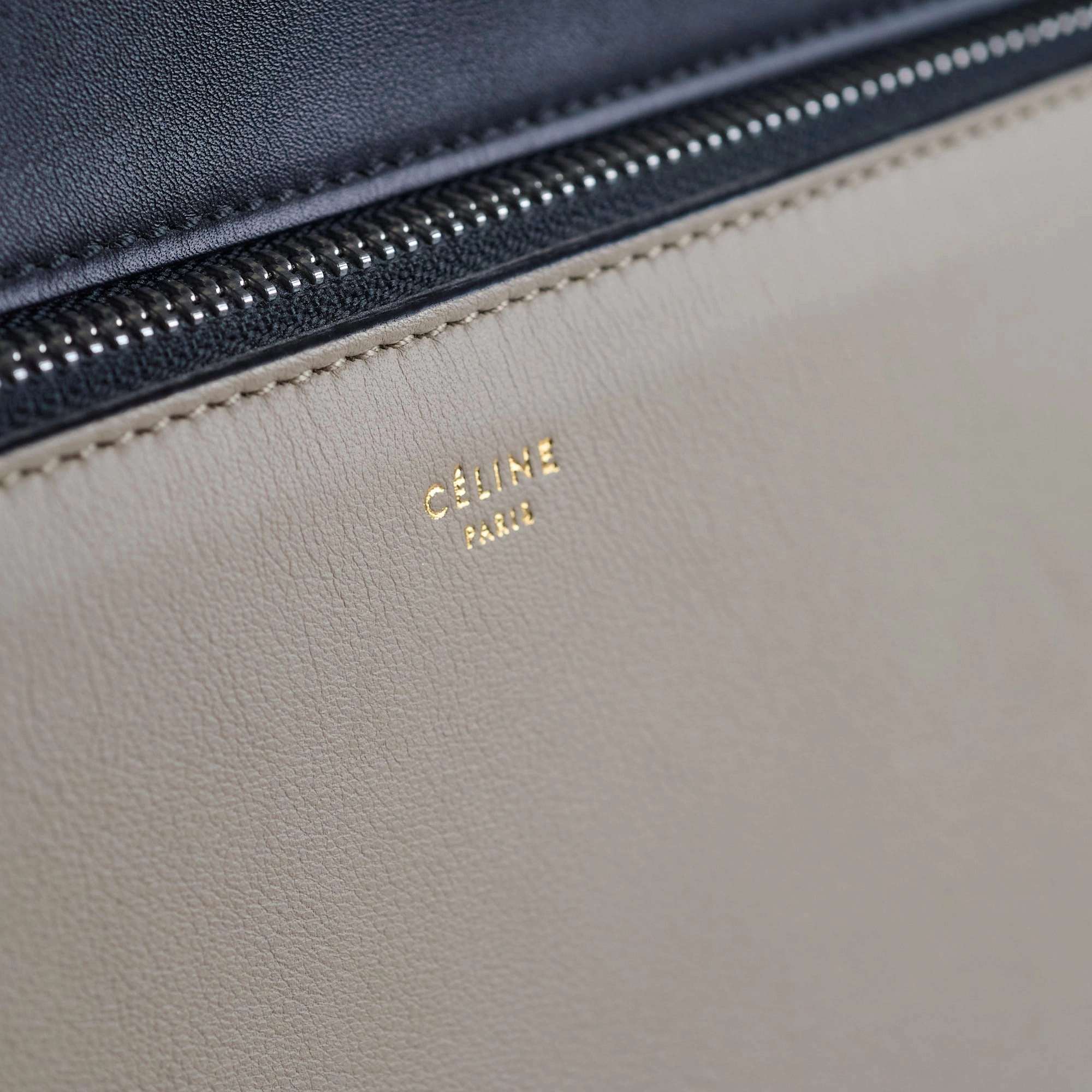 Celine Edge Medium Bag Beige/Black