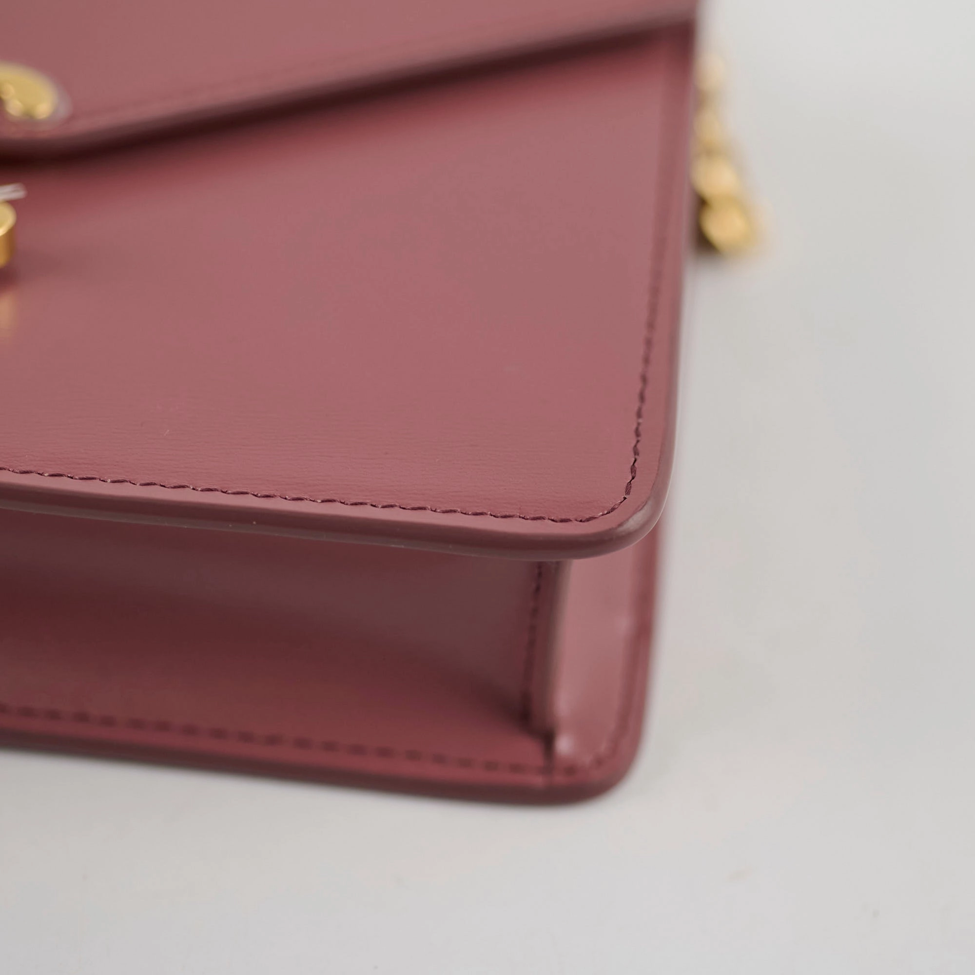 Celine Margo Wallet On Chain Vintage Rose Pink
