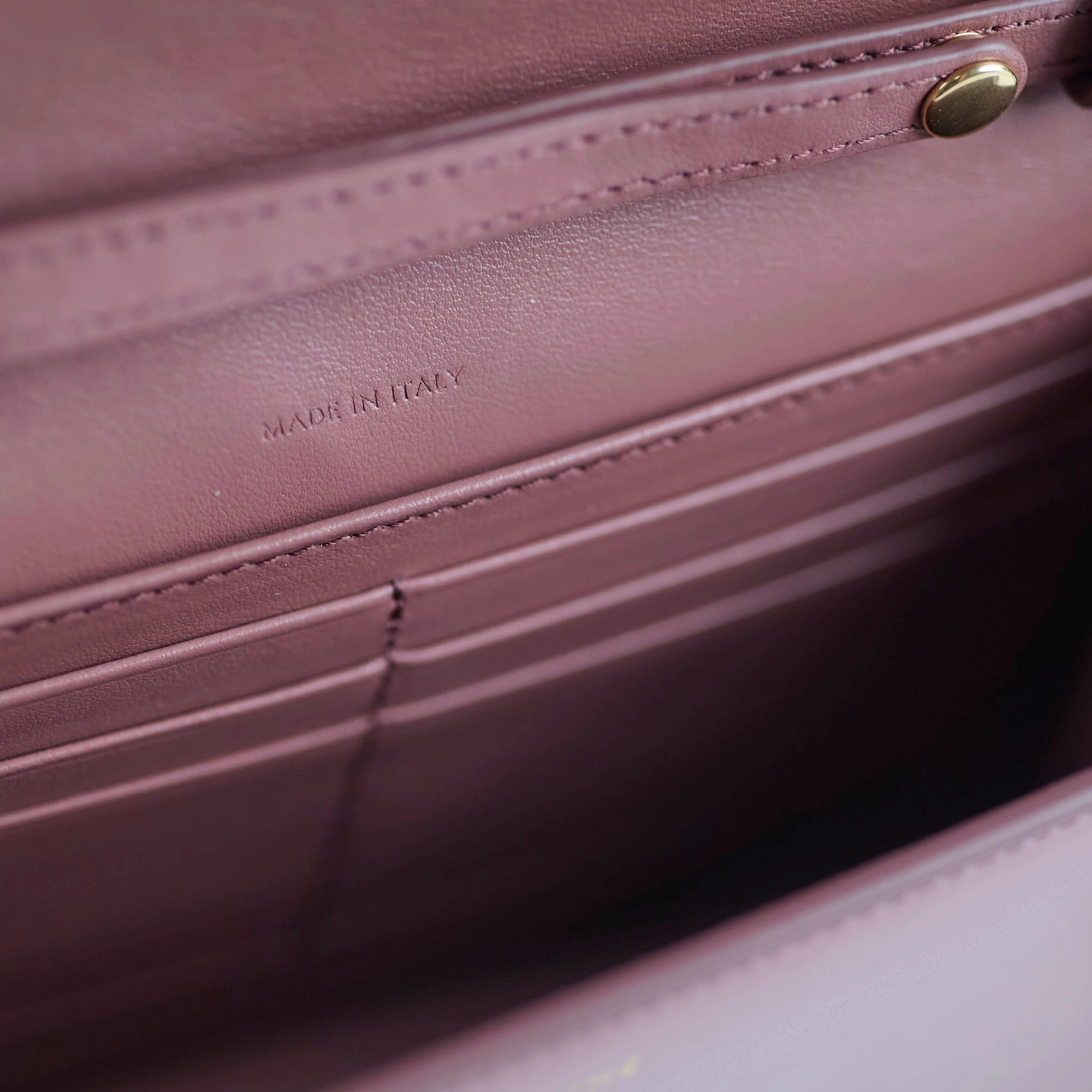 Celine Margo Wallet On Chain Vintage Rose Pink