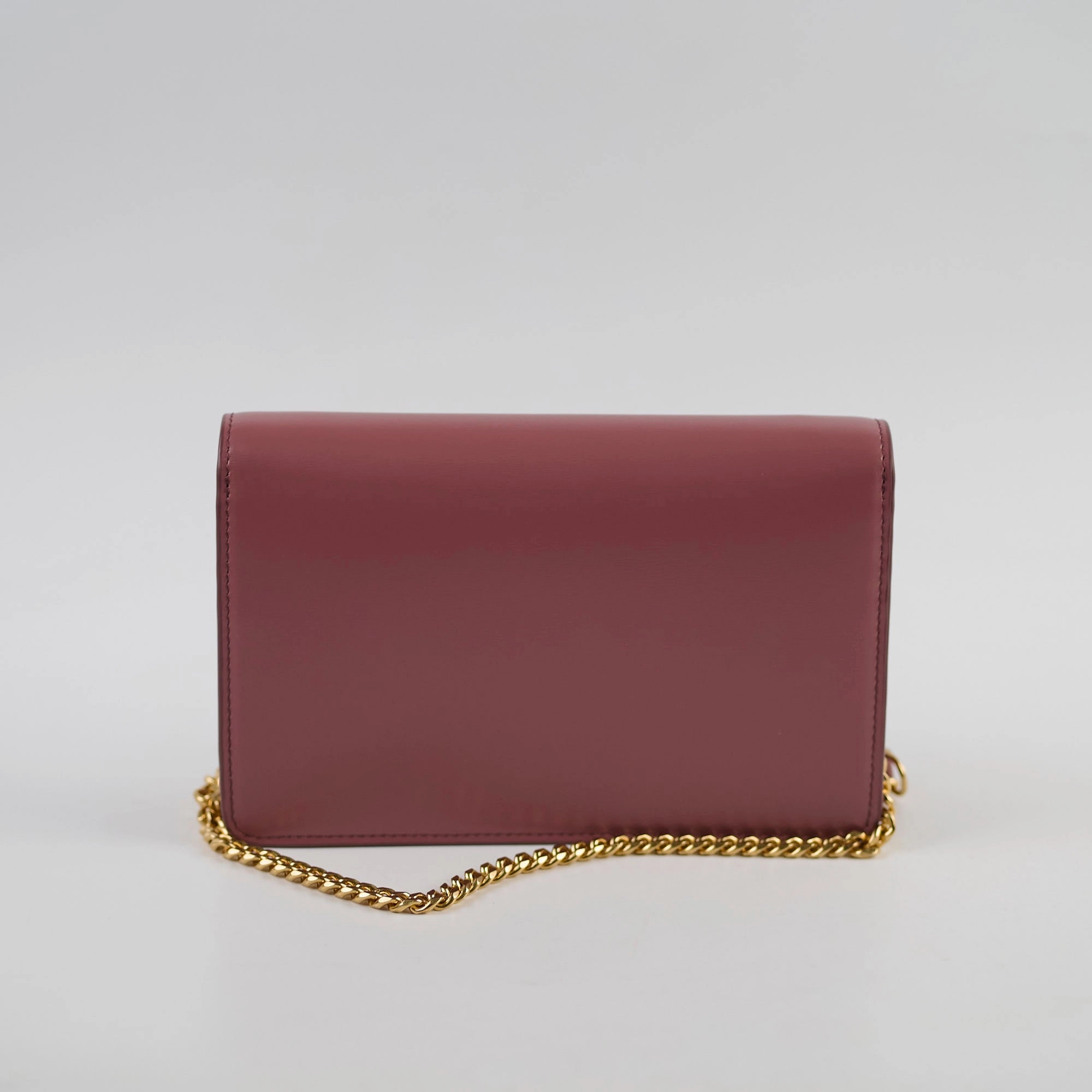 Celine Margo Wallet On Chain Vintage Rose Pink