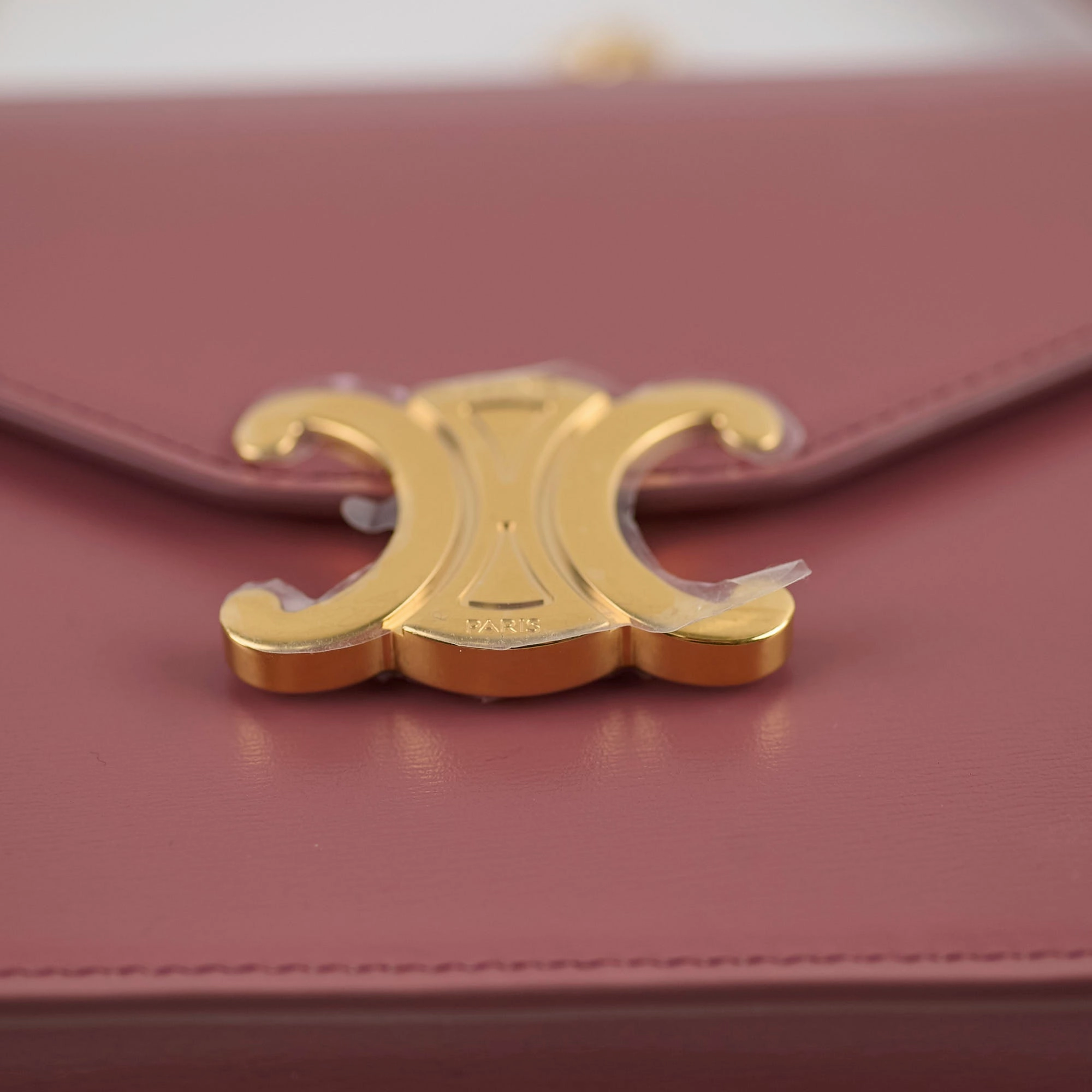 Celine Margo Wallet On Chain Vintage Rose Pink