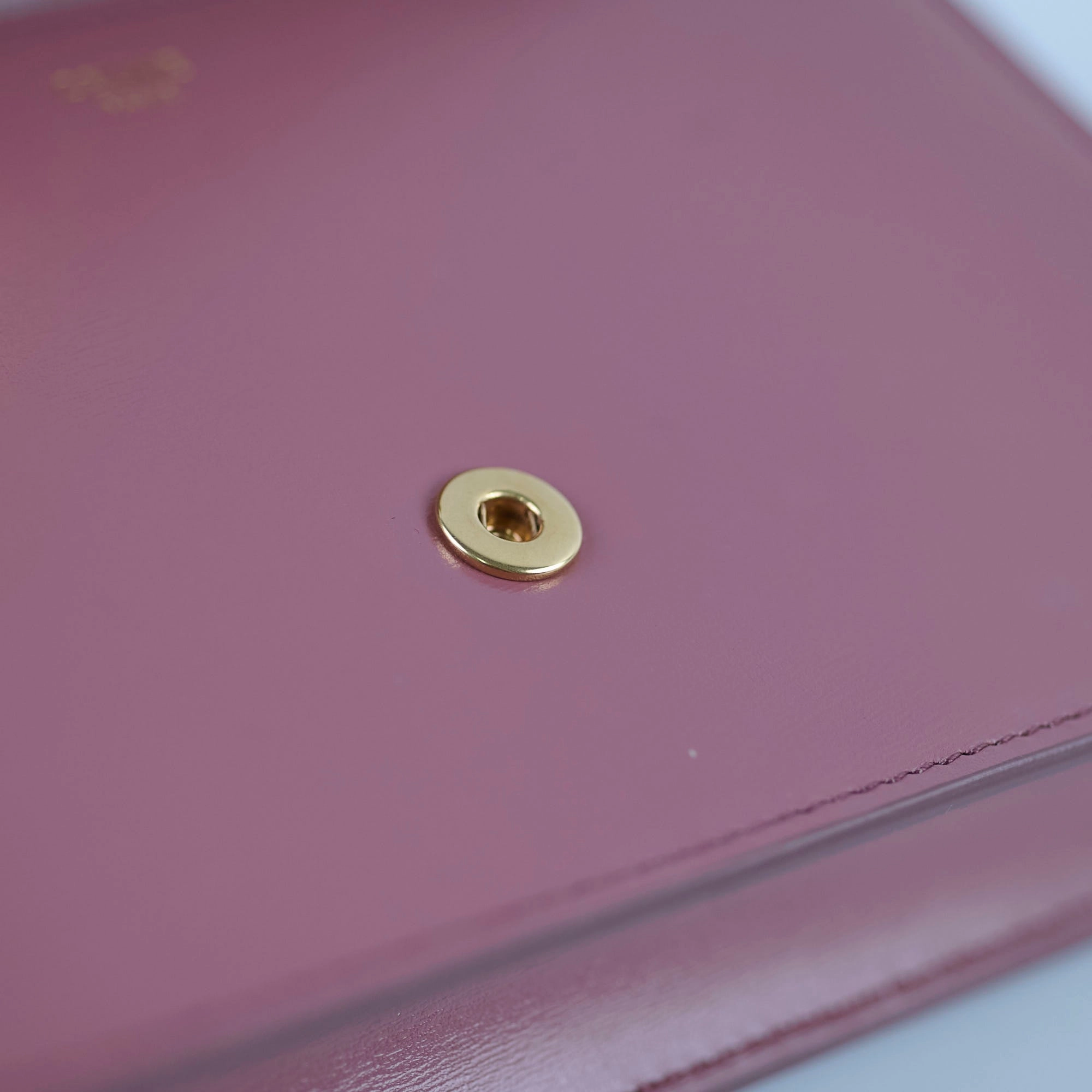 Celine Margo Wallet On Chain Vintage Rose Pink