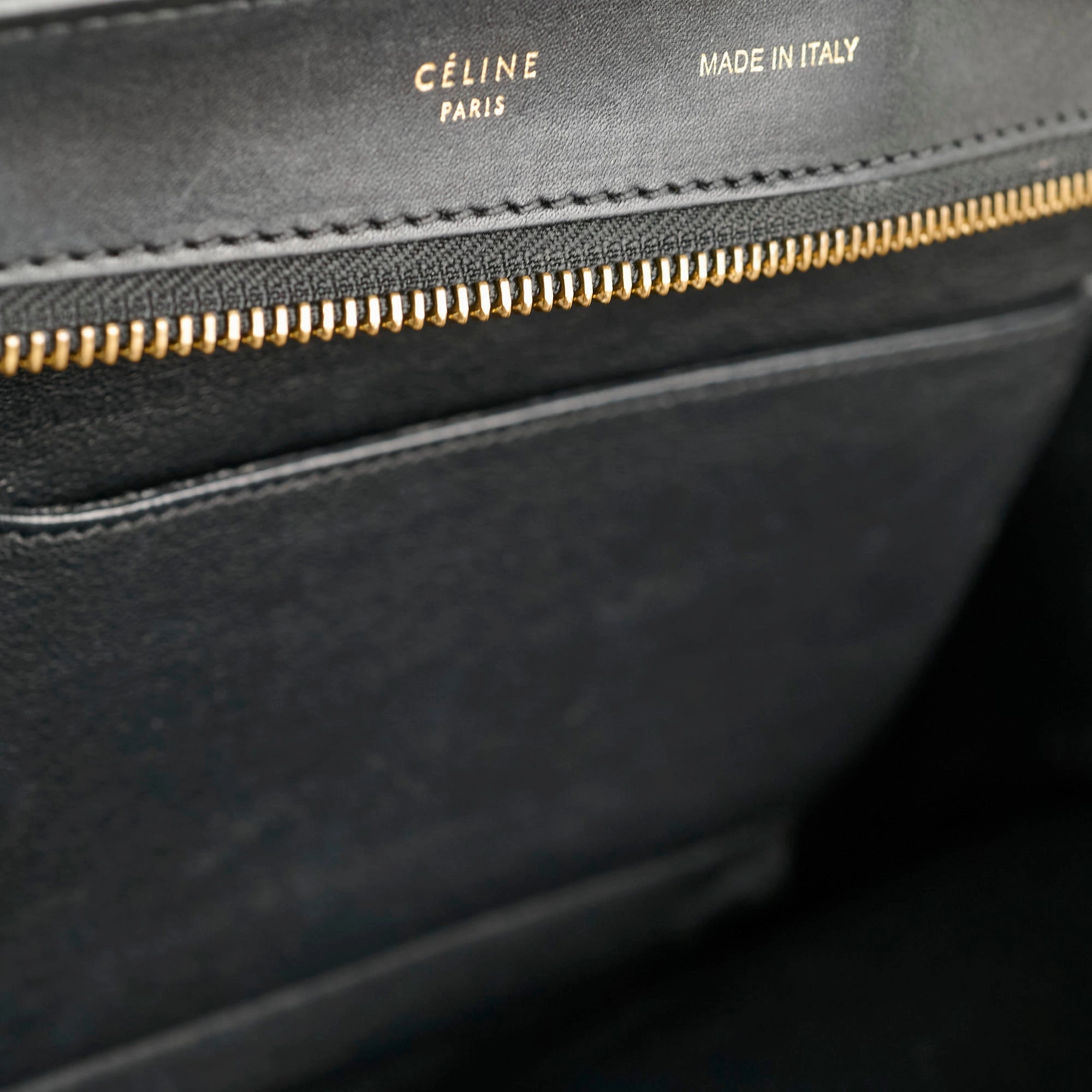 Celine Meium Trapeze All Black