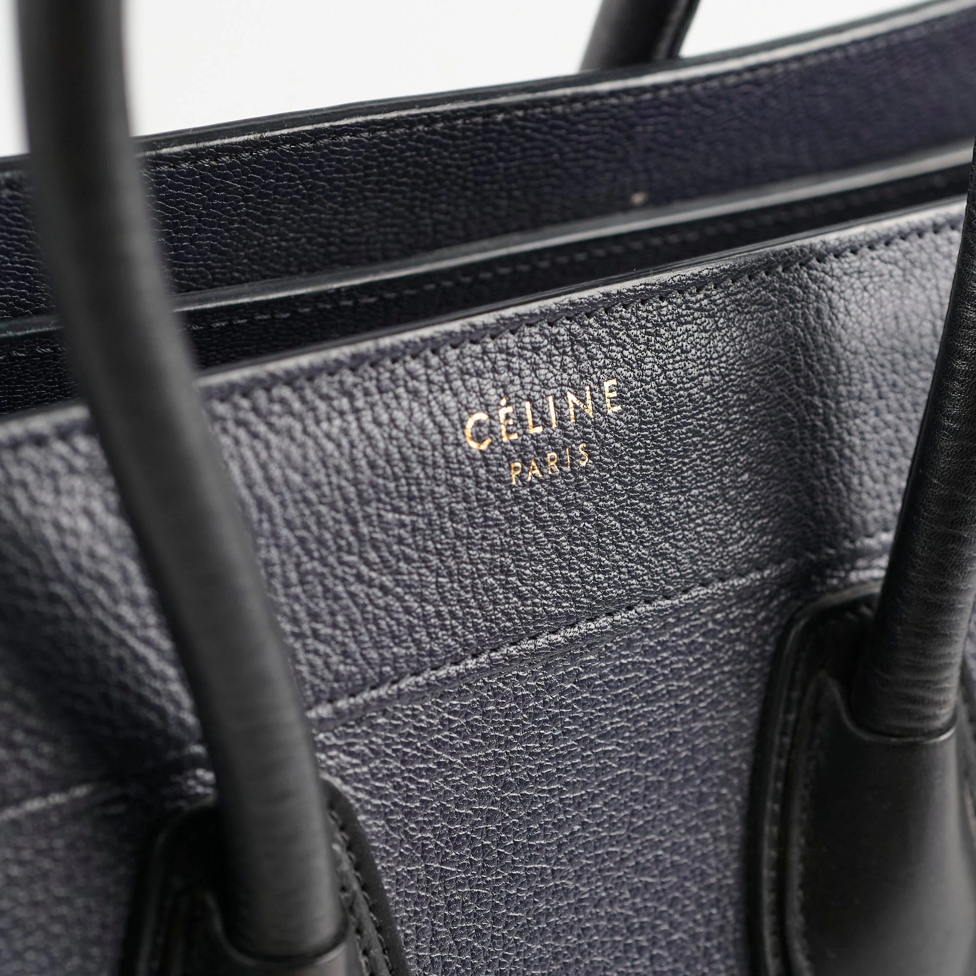 Celine Micro Luggage Navy