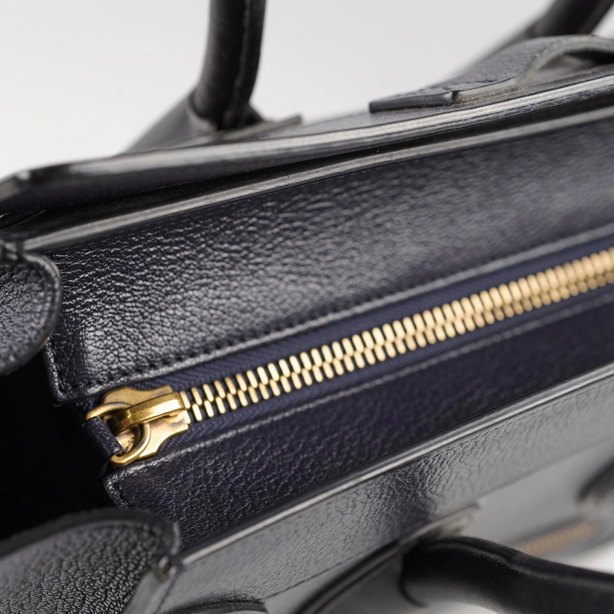 Celine Micro Luggage Navy
