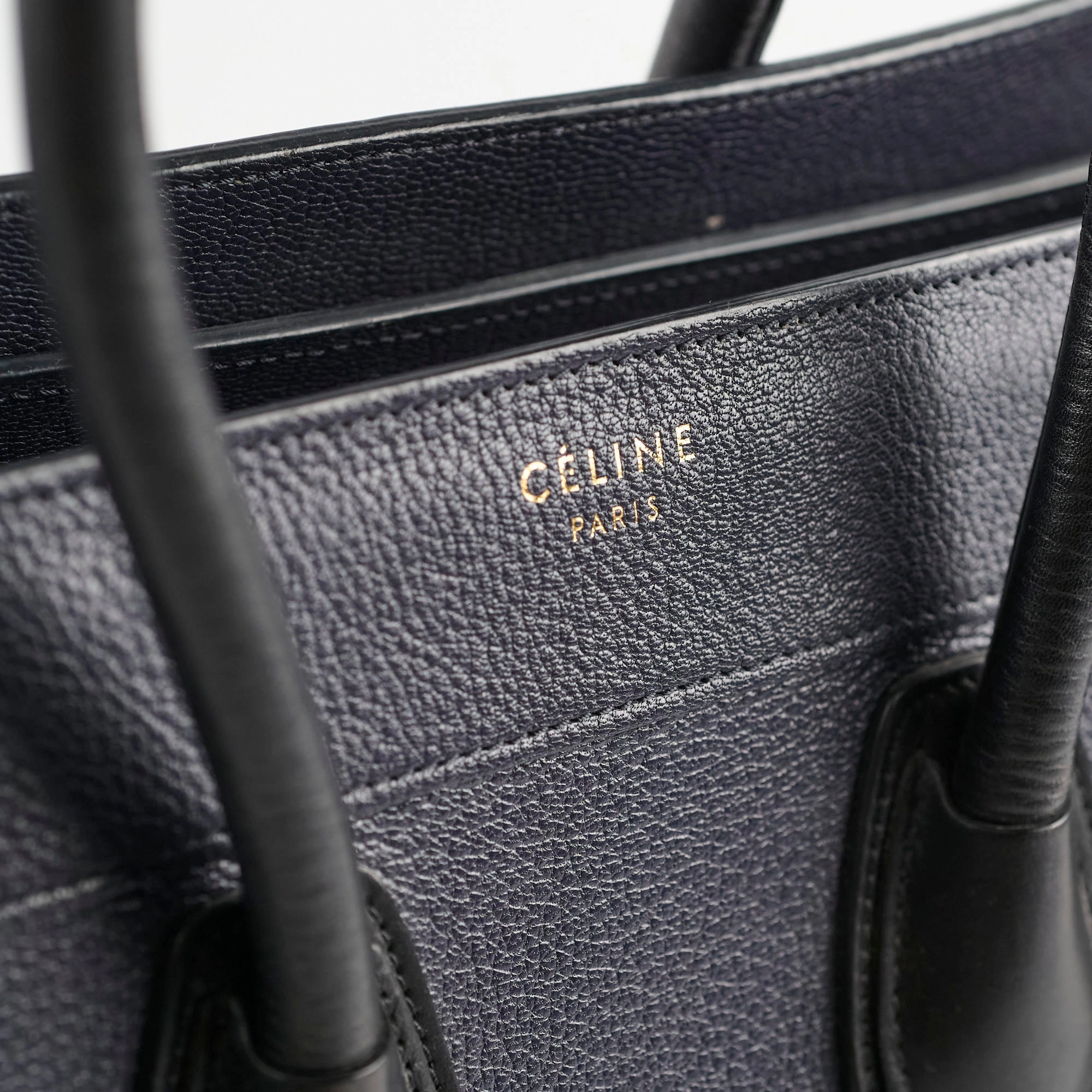 Celine Micro Luggage Navy
