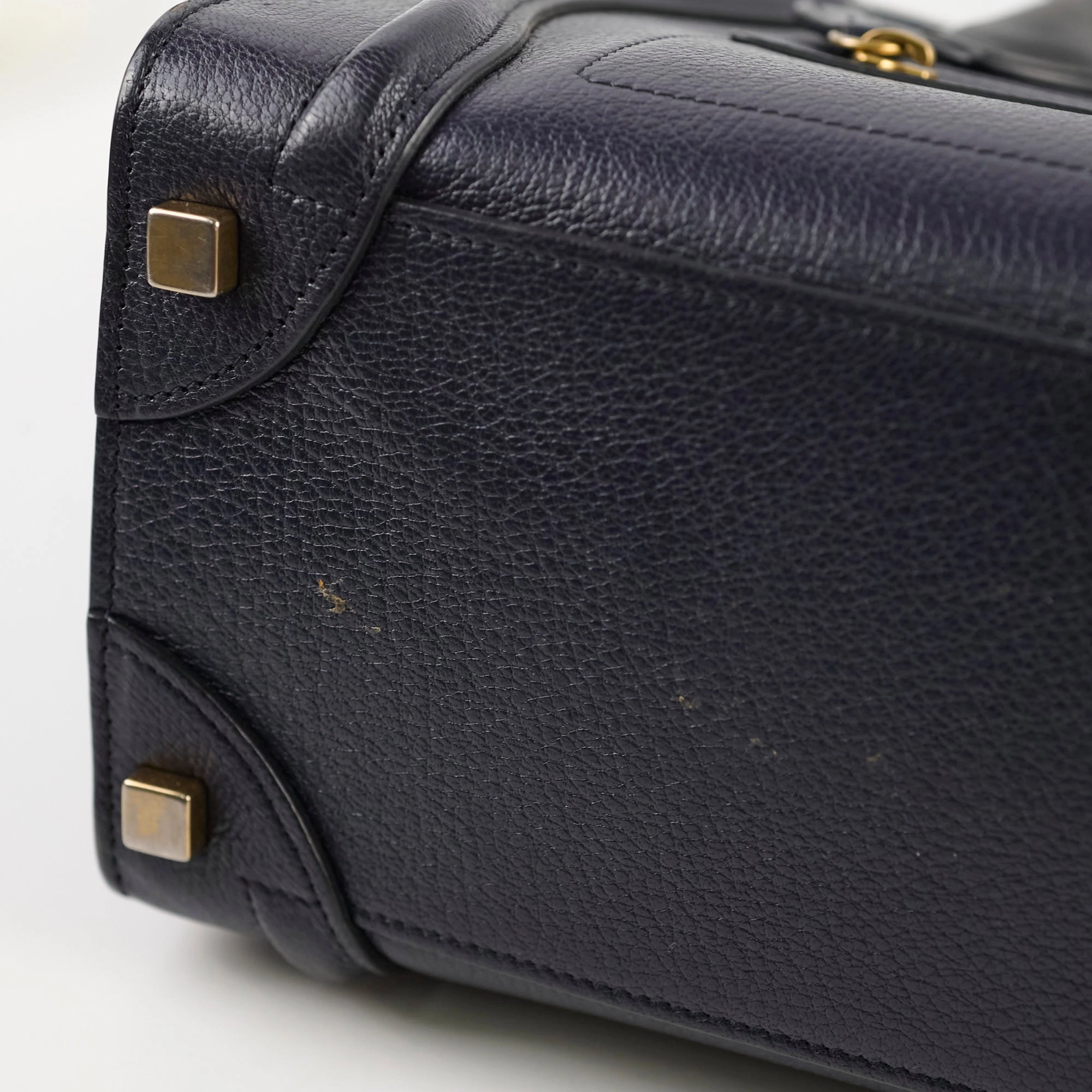 Celine Micro Luggage Navy