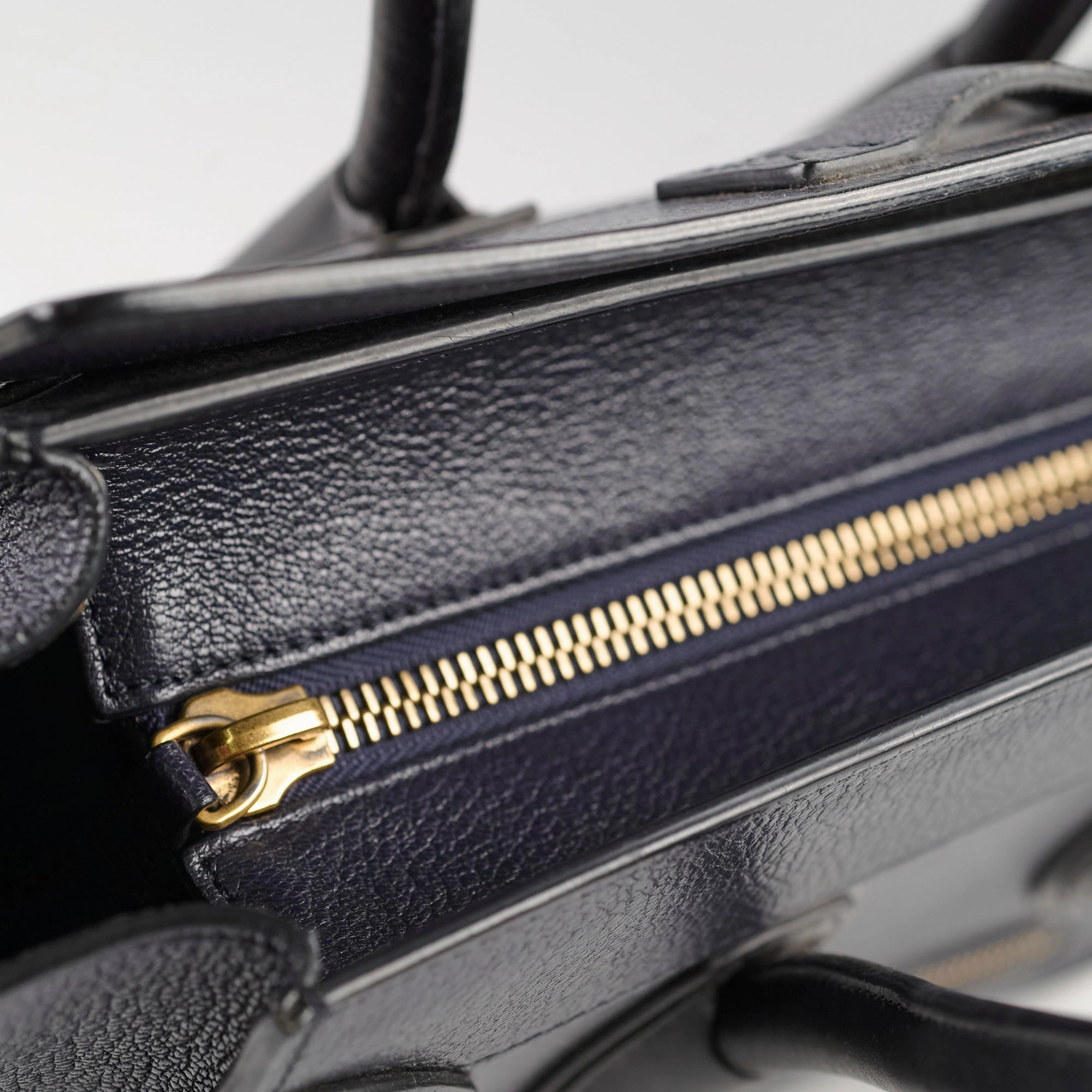 Celine Micro Luggage Navy