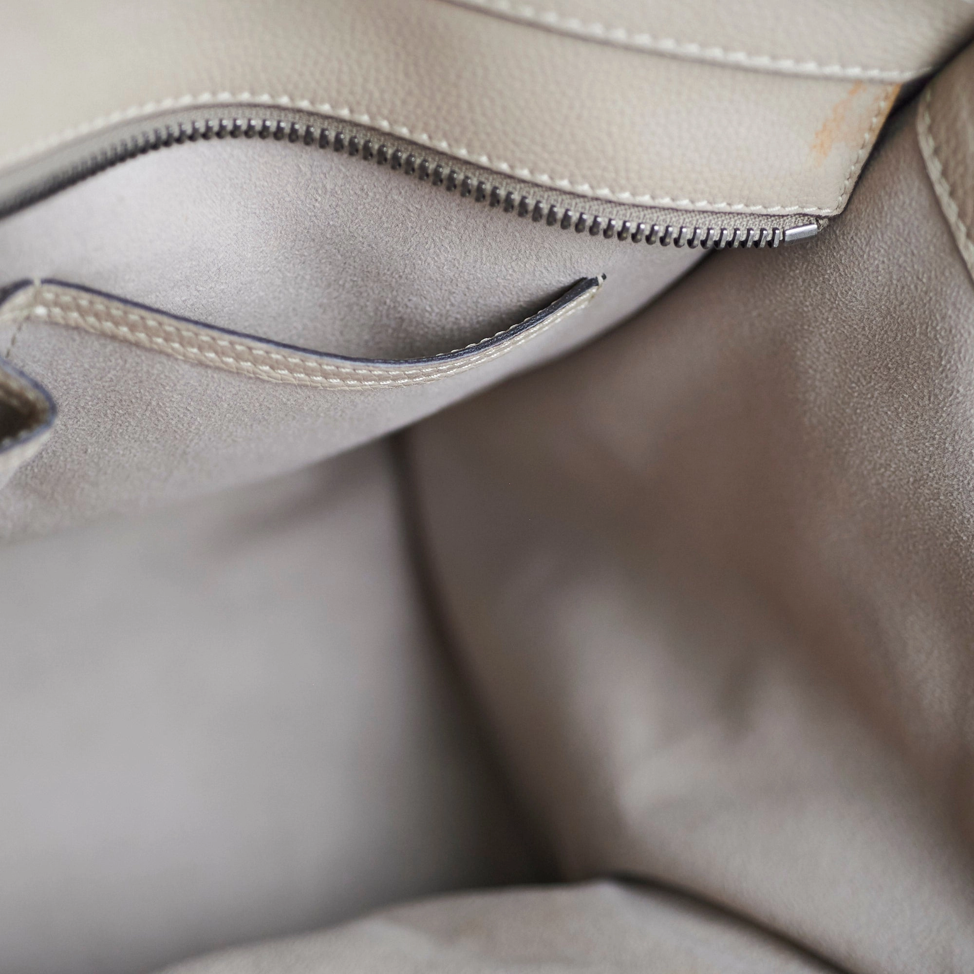 Celine Micro Luggage Tote Beige