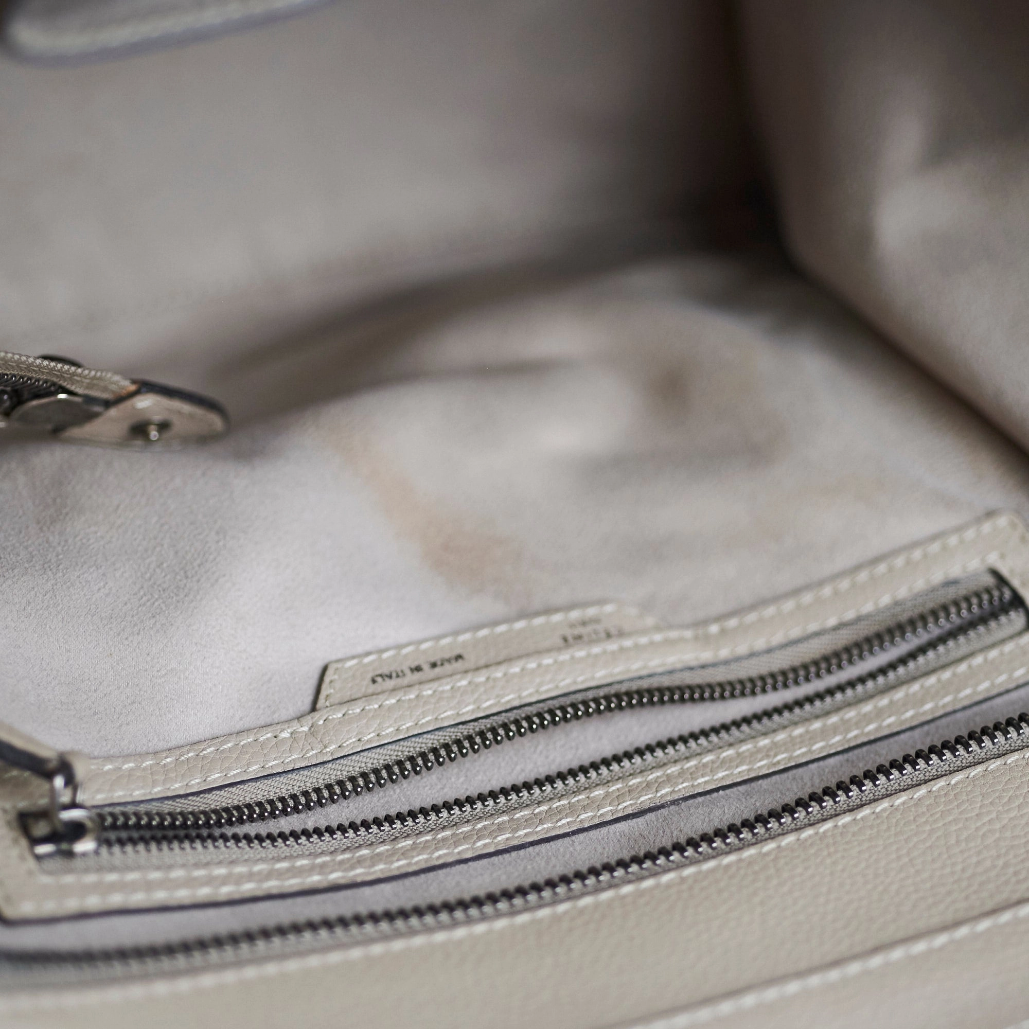 Celine Micro Luggage Tote Beige