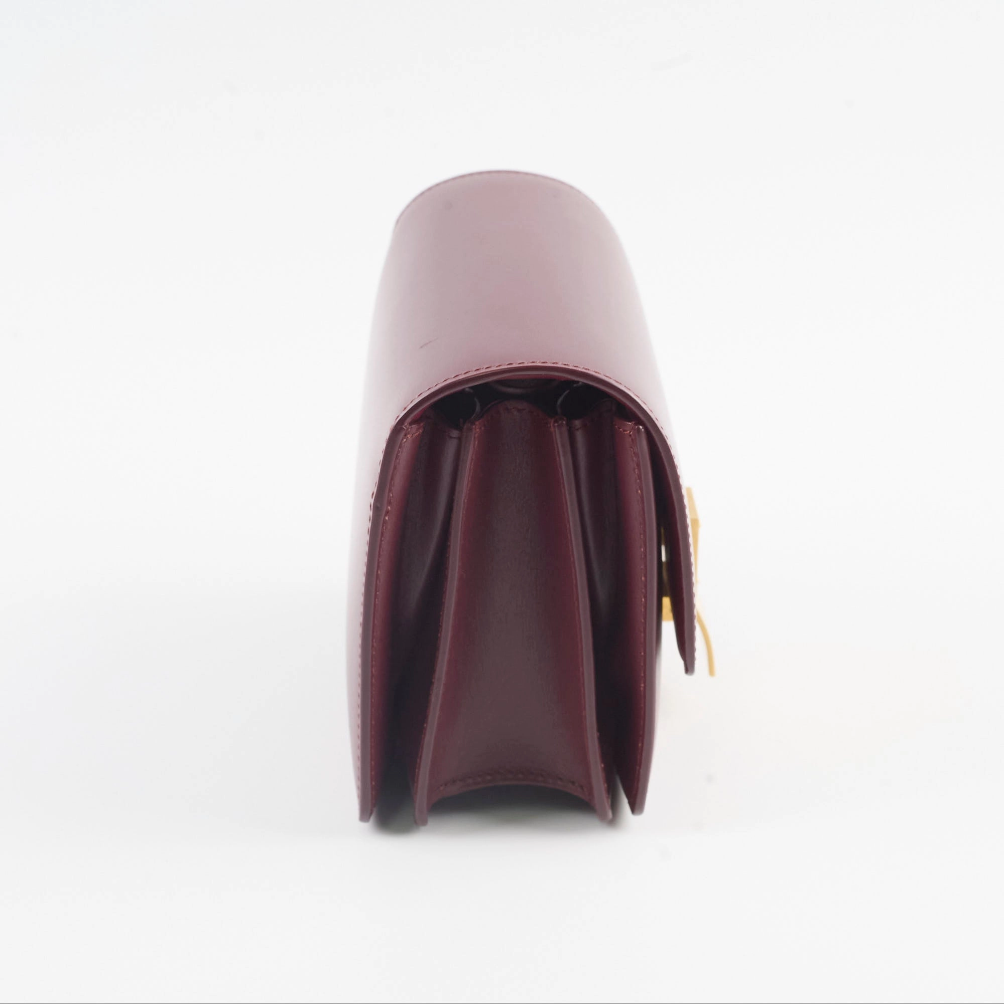 Celine Mini Box Bag Burgundy