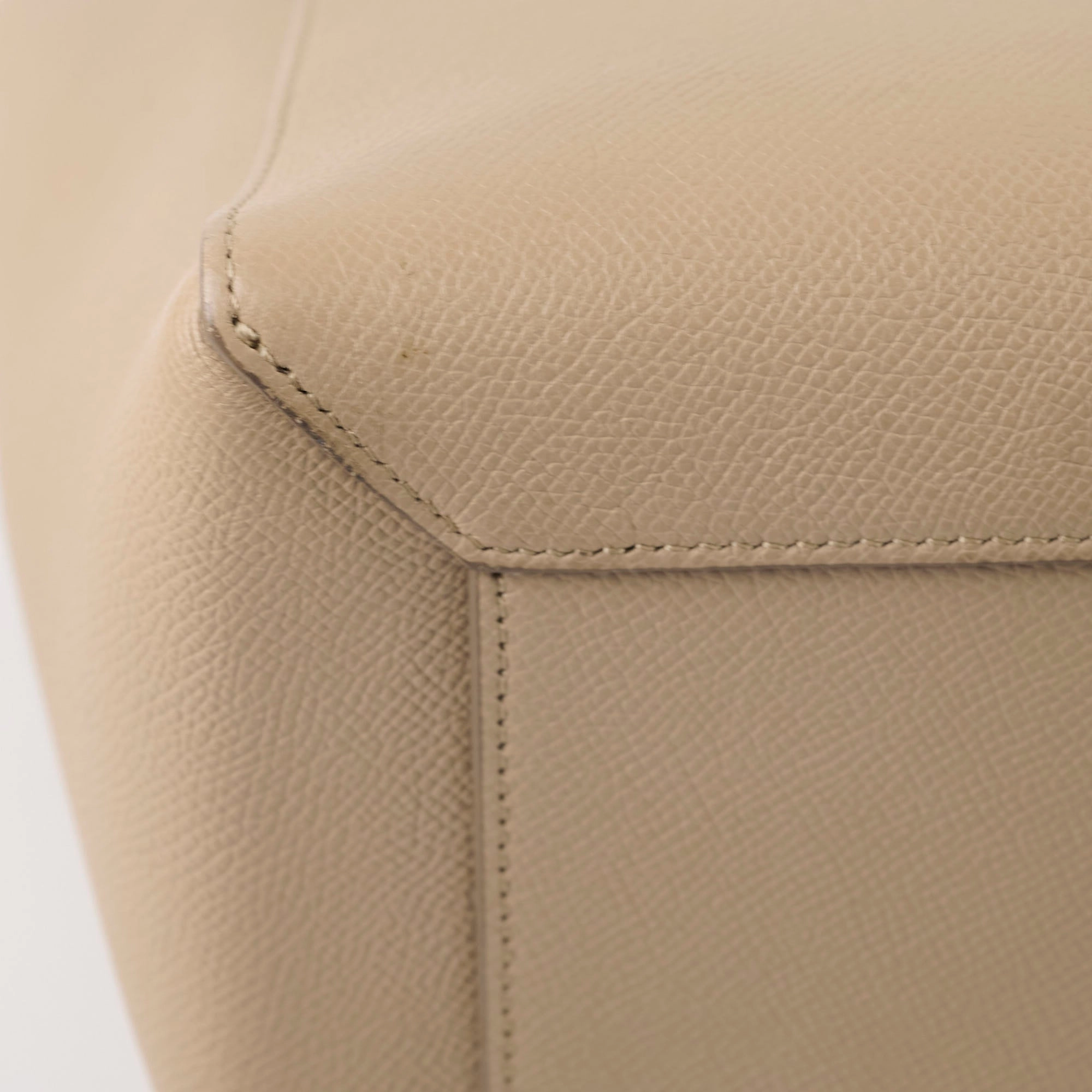 Celine Nano Grained Calfskin Belt Bag Taupe