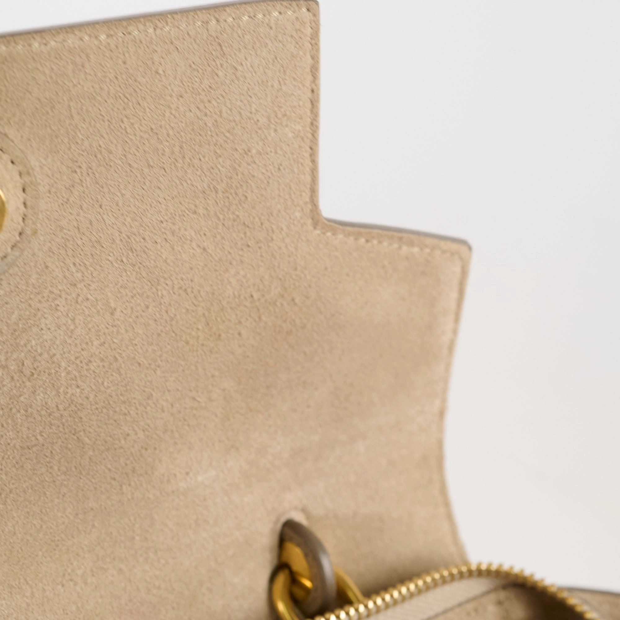 Celine Nano Grained Calfskin Belt Bag Taupe