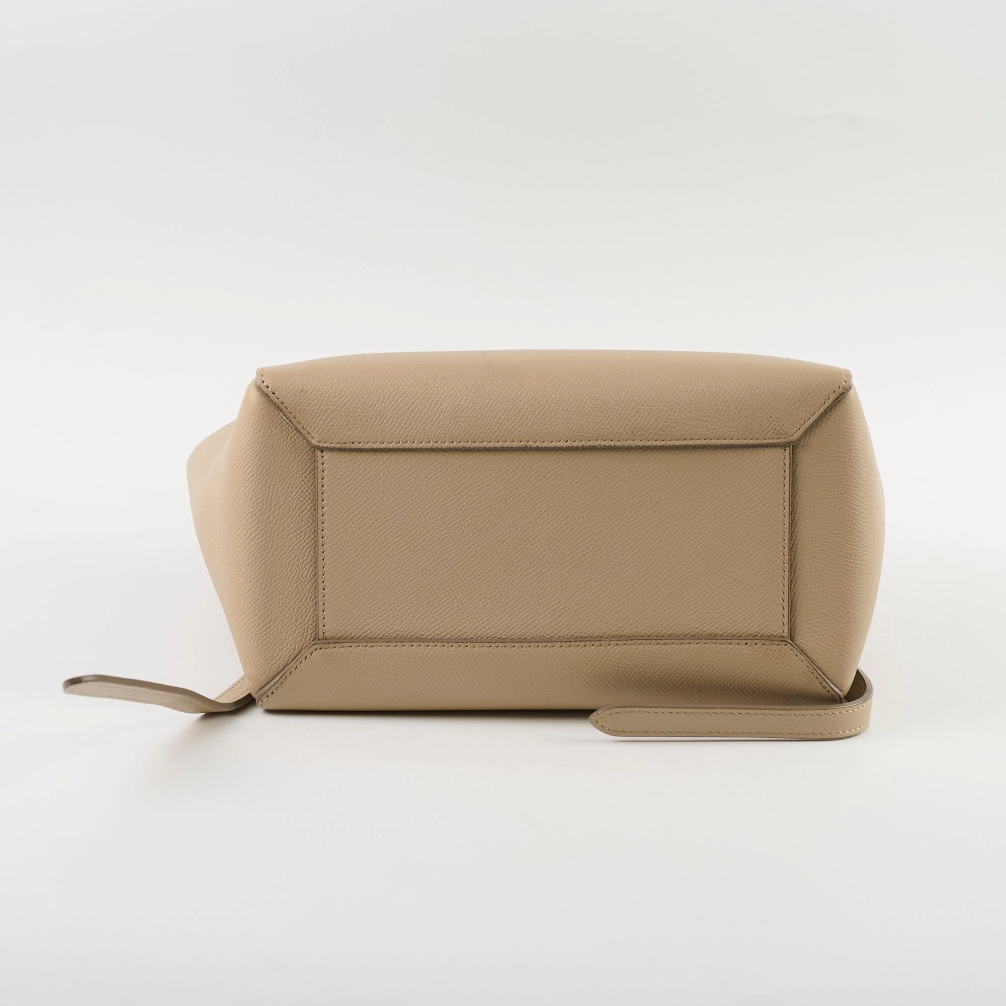 Celine Nano Grained Calfskin Belt Bag Taupe
