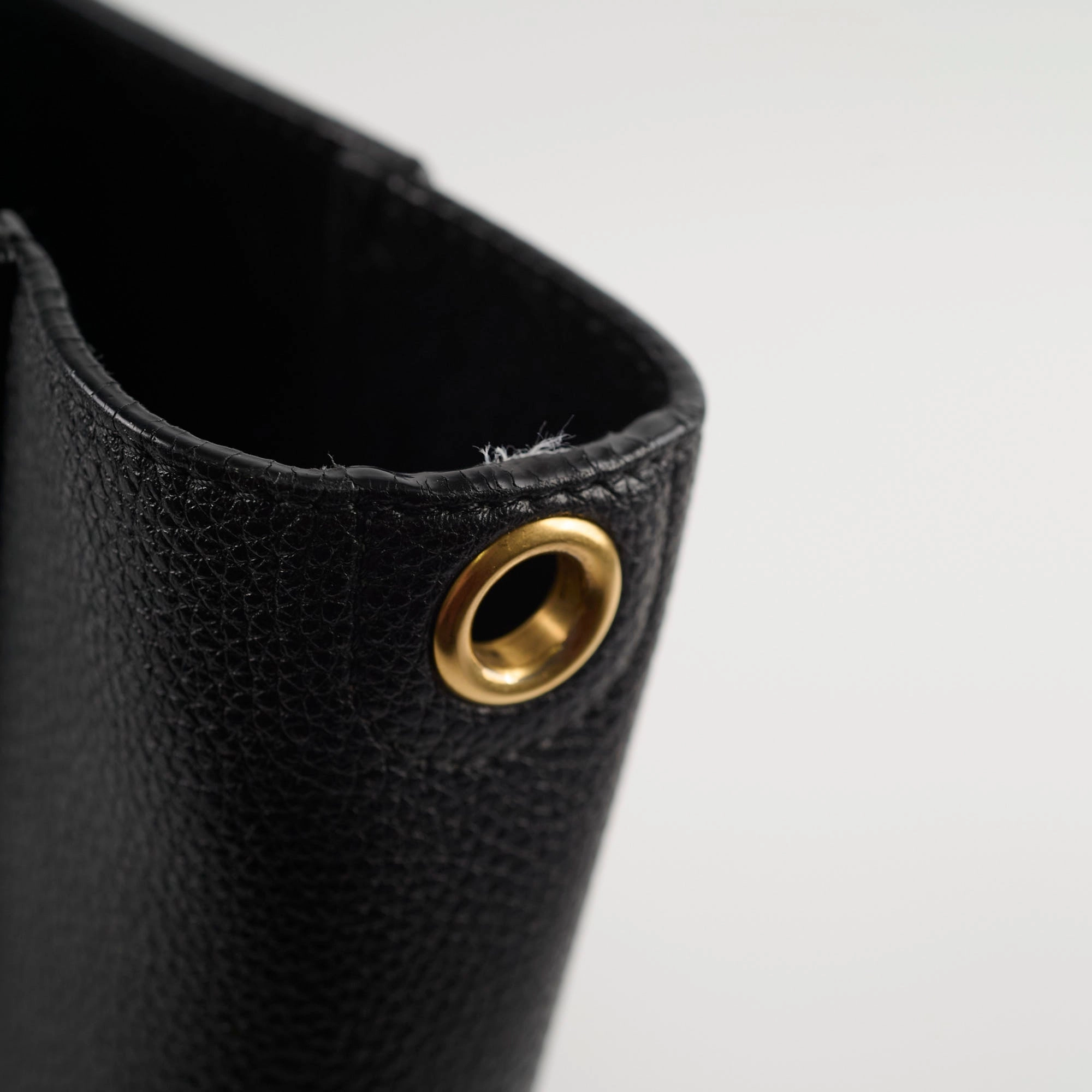 Celine Sangle Bucket Bag Black