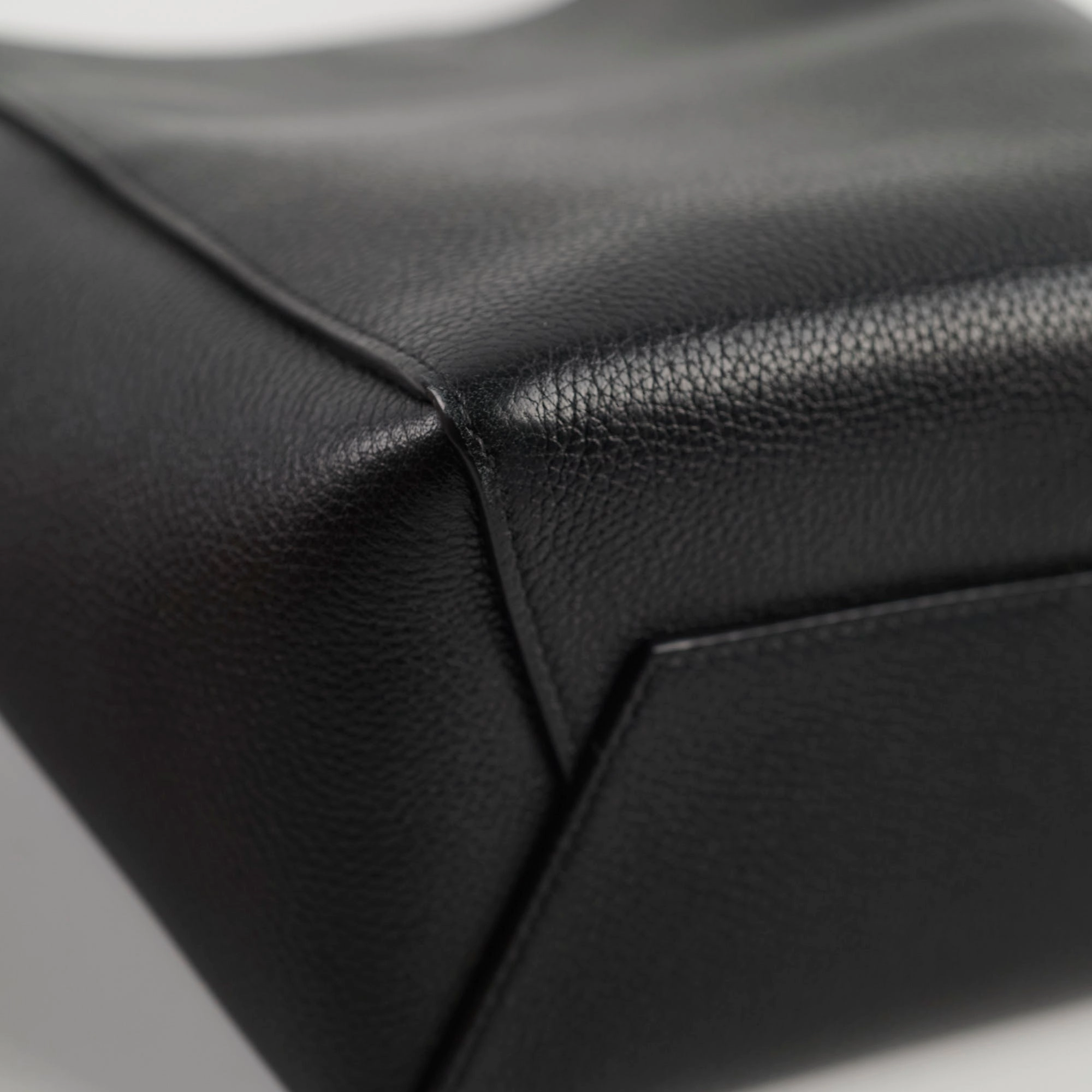 Celine Sangle Bucket Bag Black
