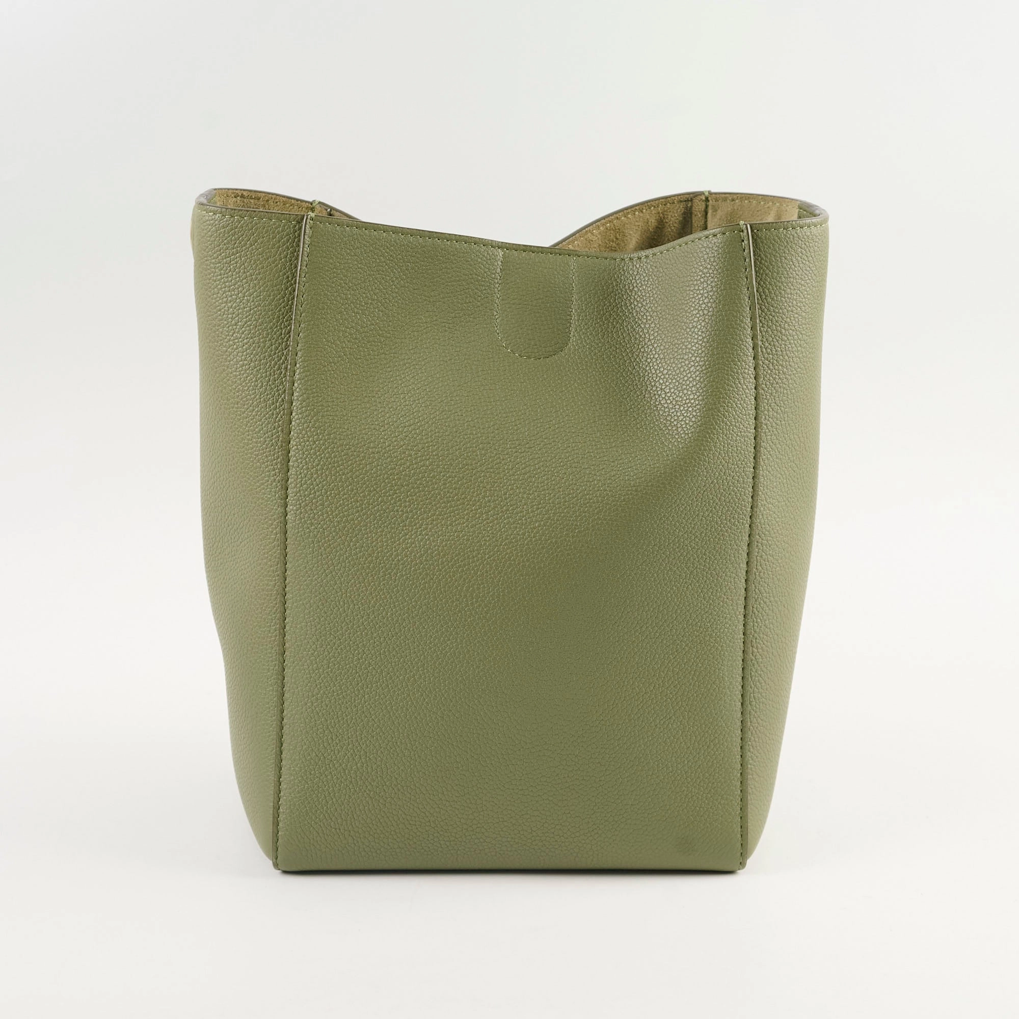 Celine Sangle Bucket Bag Green