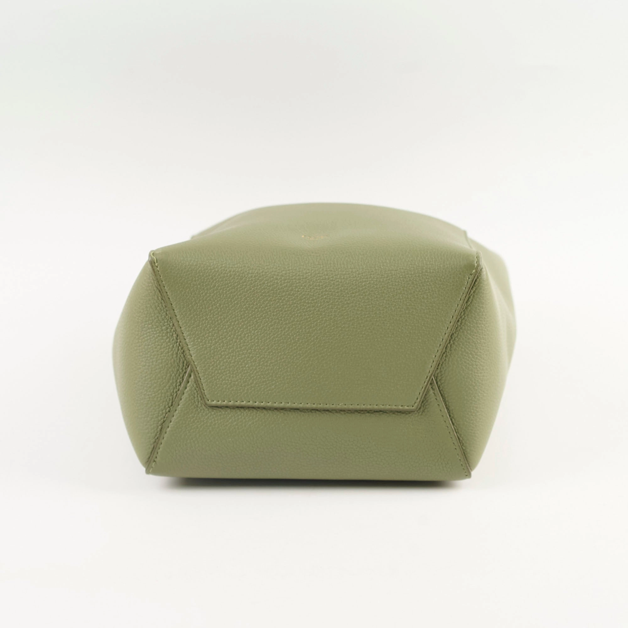 Celine Sangle Bucket Bag Green