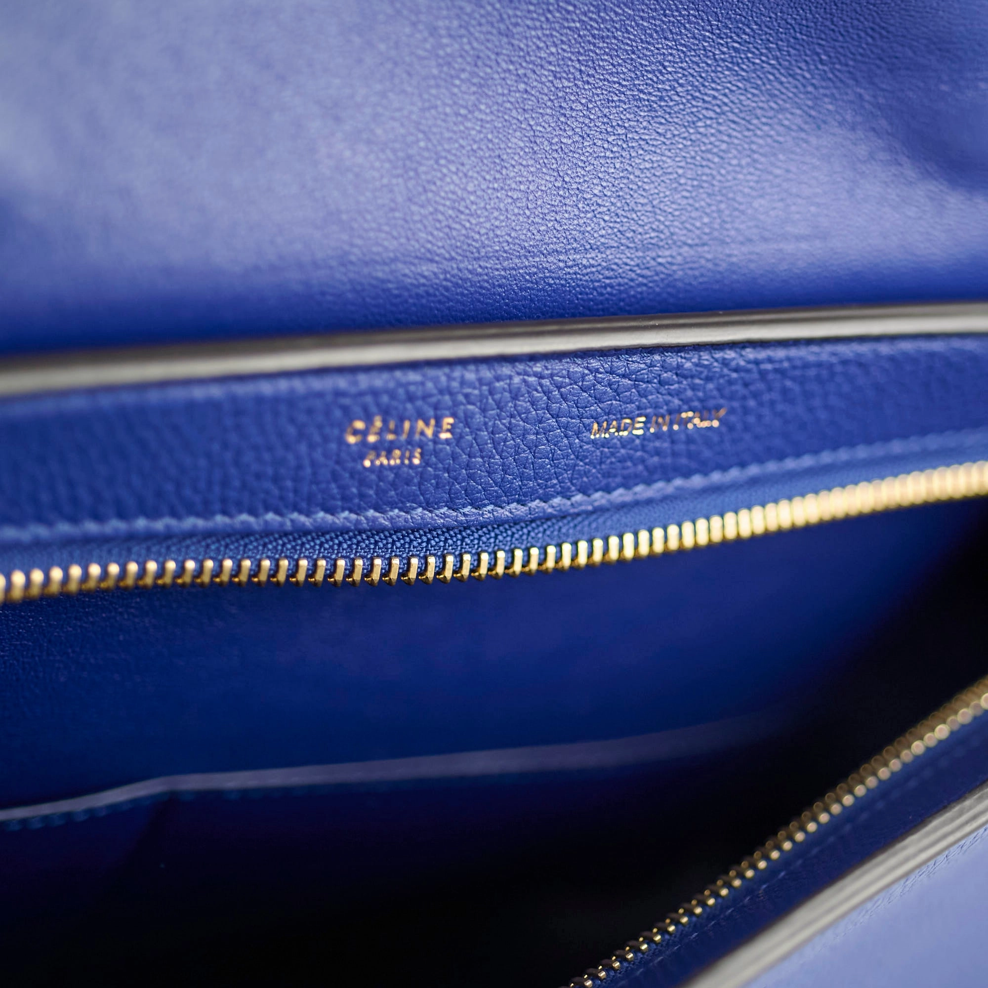 Celine Small Trapeze Bag Blue
