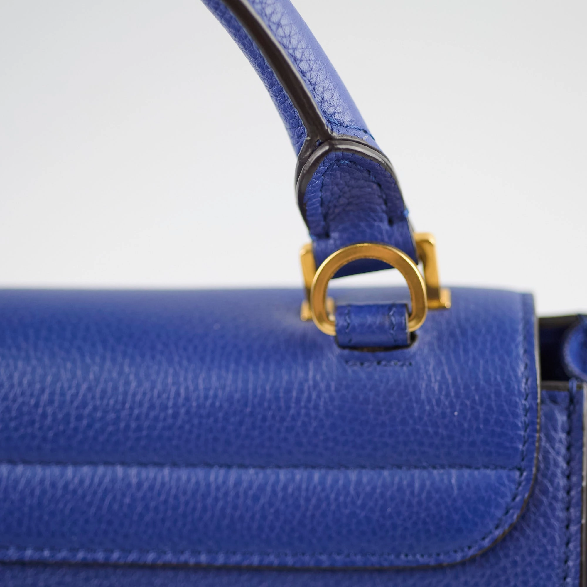 Celine Small Trapeze Bag Blue