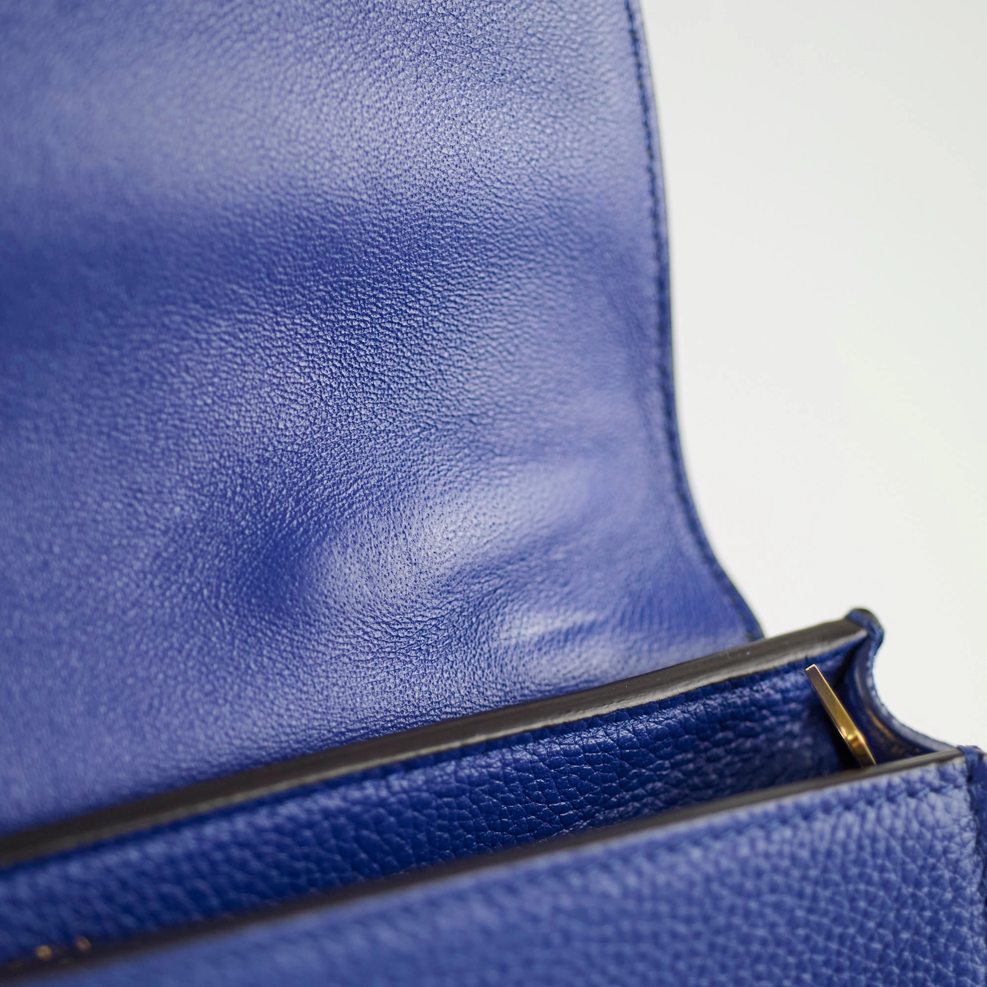Celine Small Trapeze Bag Blue